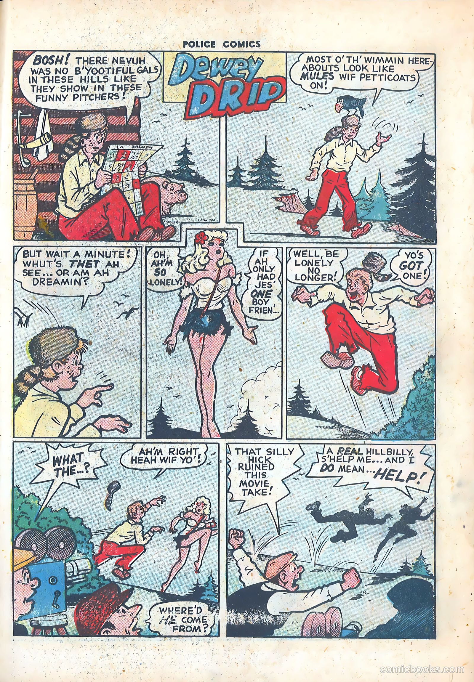 Police Comics #87 (1949) — page 19 of 52