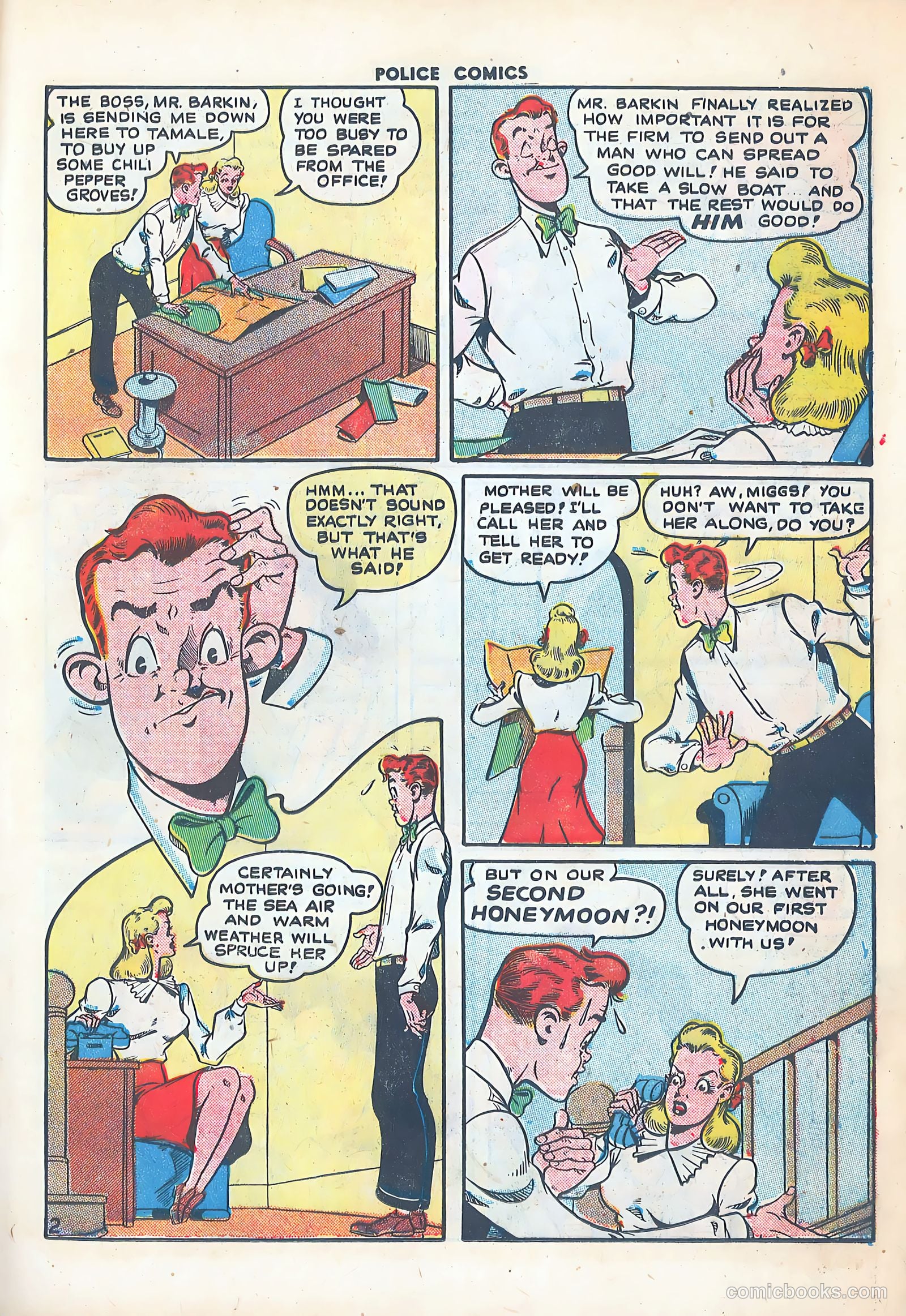 Police Comics #87 (1949) — page 21 of 52