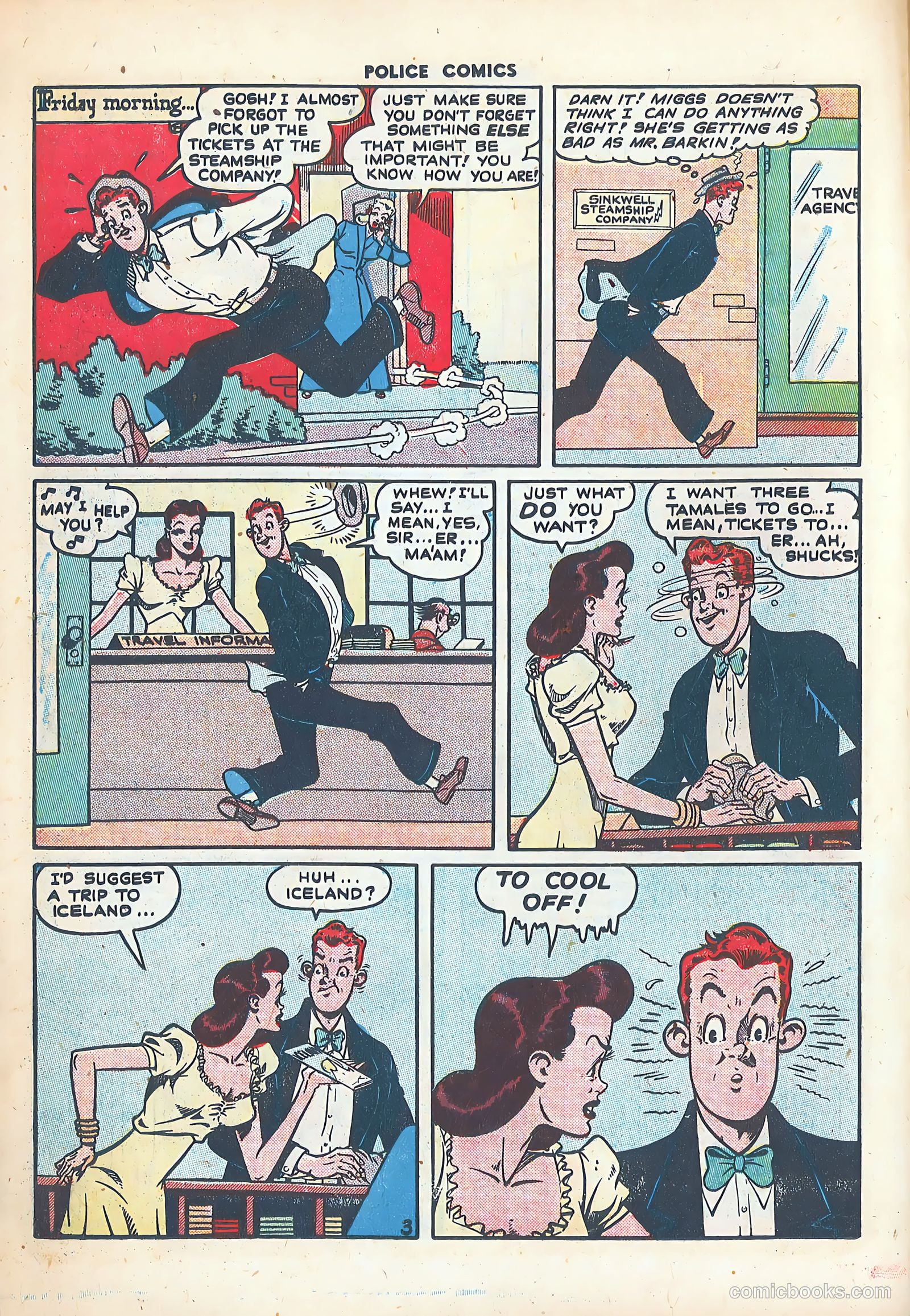 Police Comics #87 (1949) — page 22 of 52