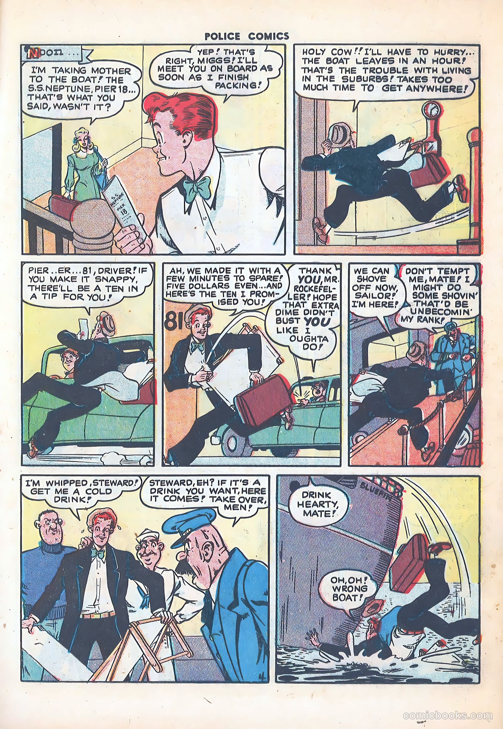 Police Comics #87 (1949) — page 23 of 52