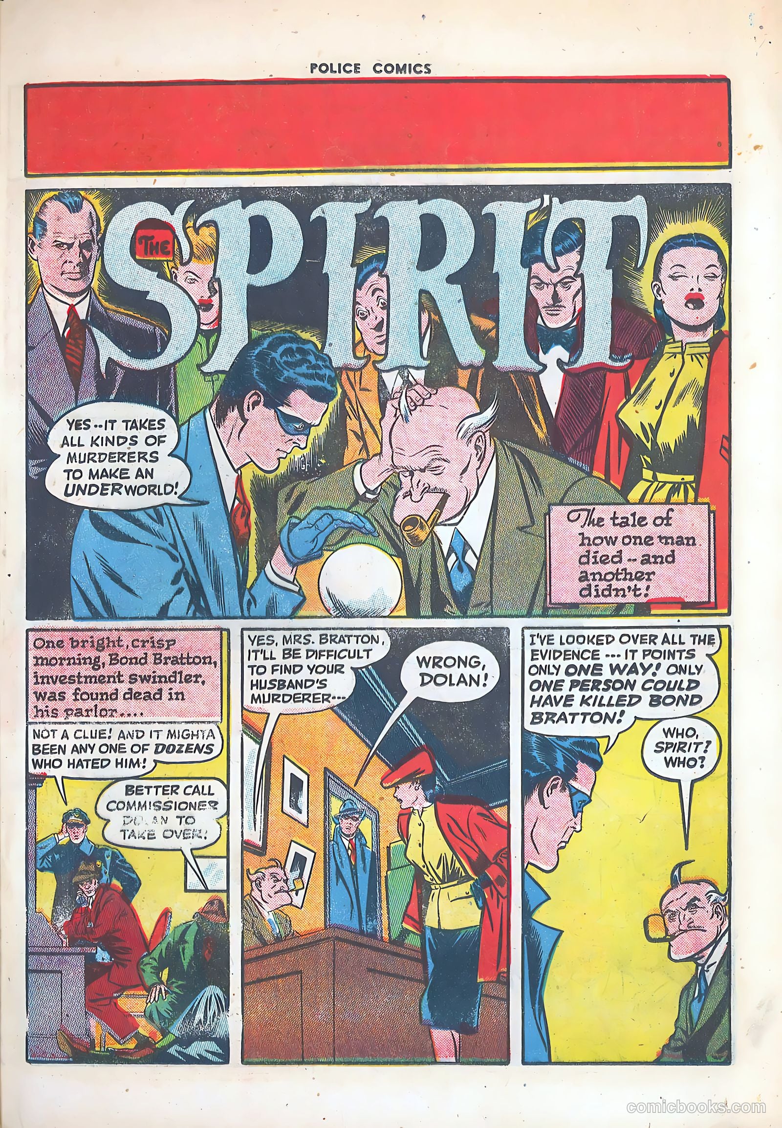 Police Comics #87 (1949) — page 33 of 52