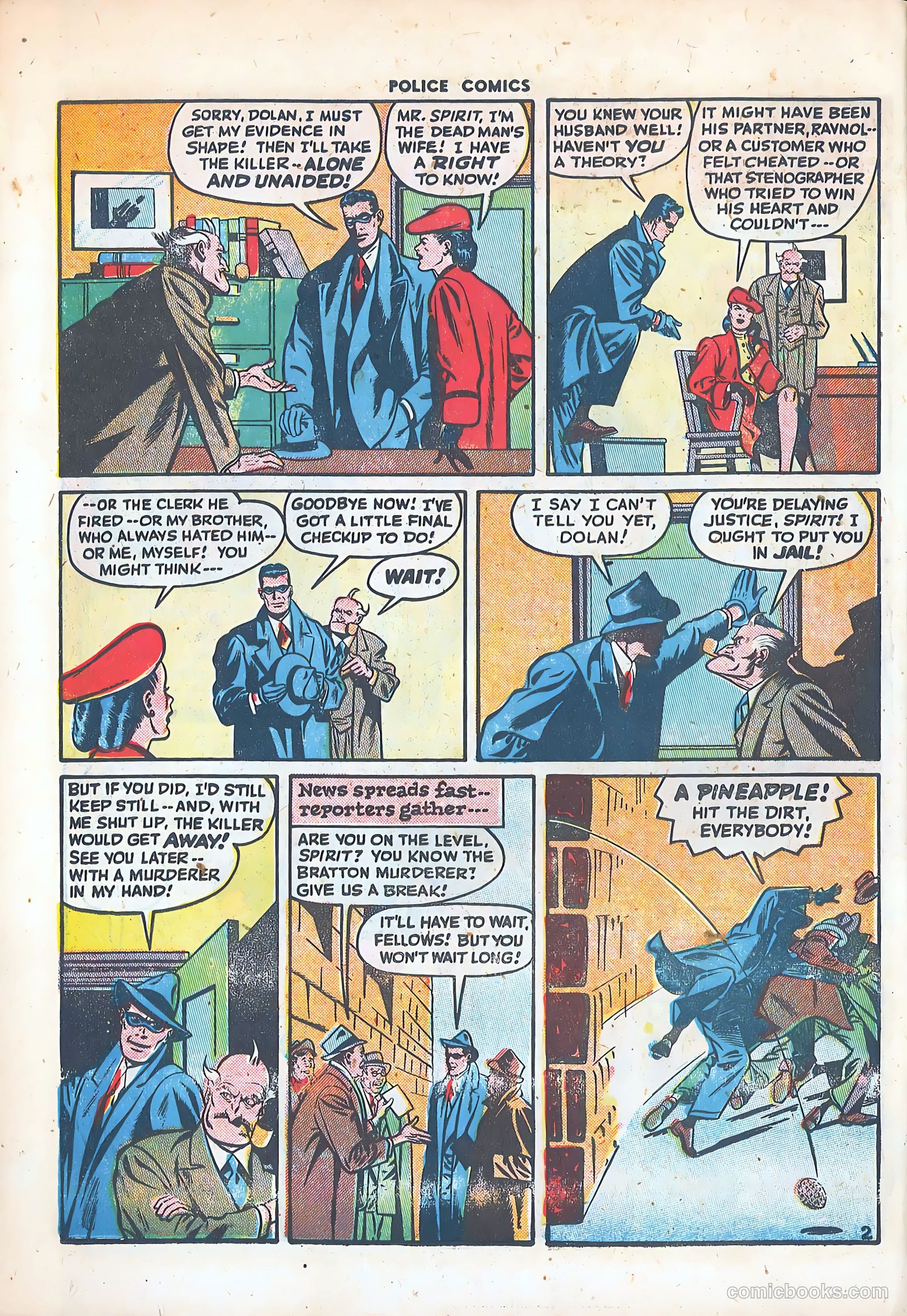 Police Comics #87 (1949) — page 34 of 52