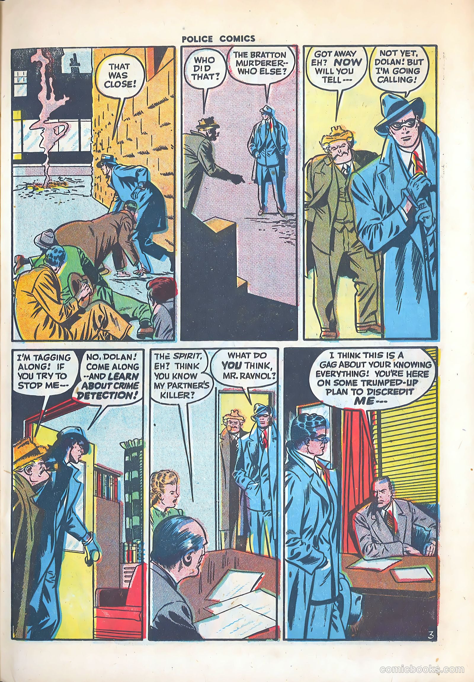 Police Comics #87 (1949) — page 35 of 52