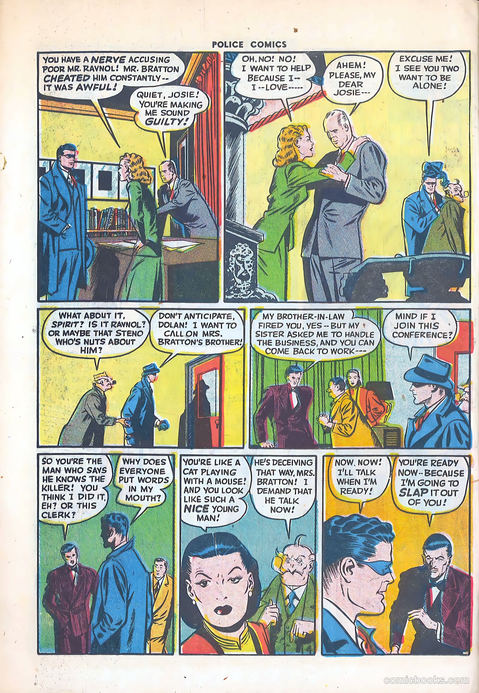 Police Comics #87 (1949) — page 36 of 52