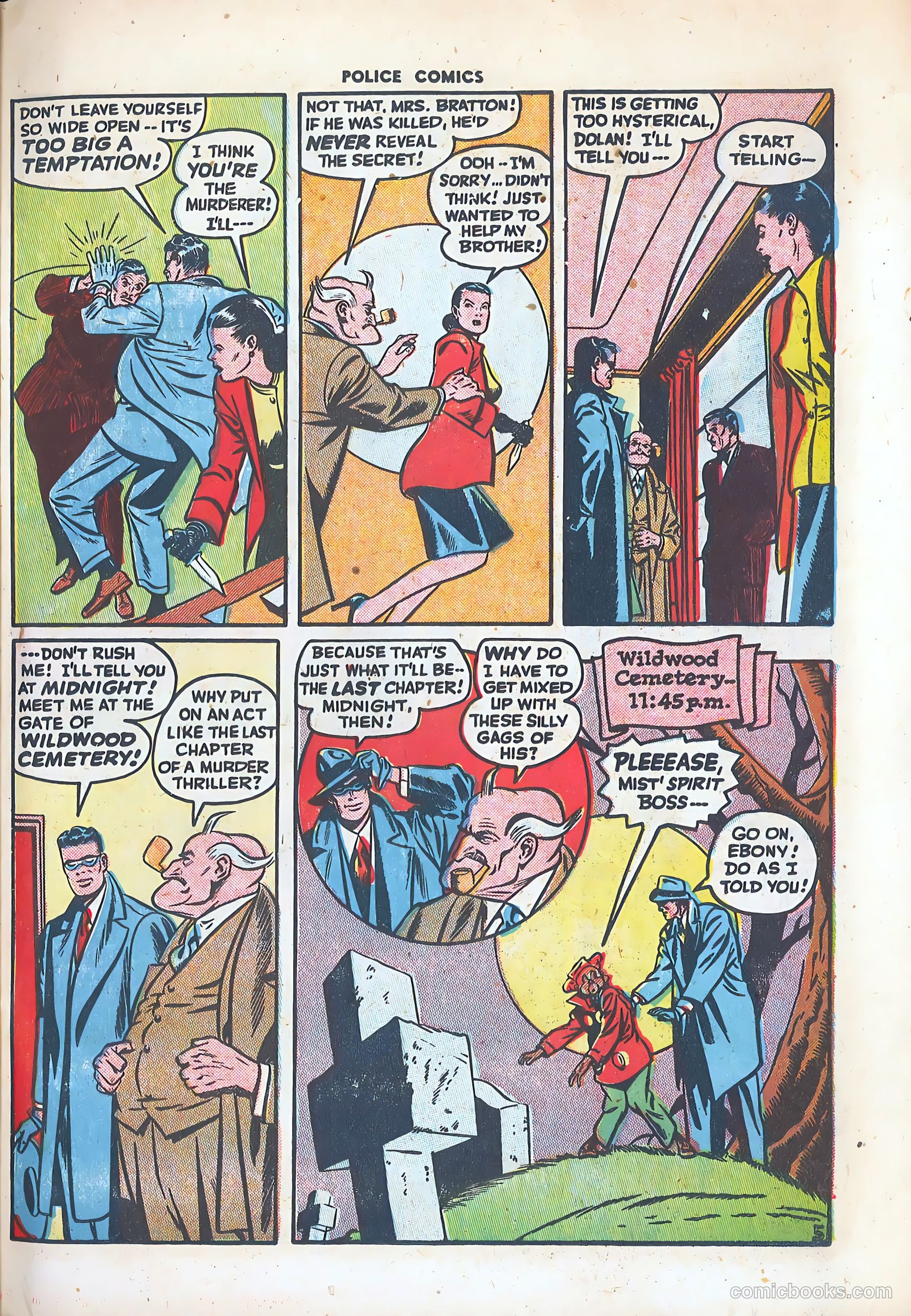 Police Comics #87 (1949) — page 37 of 52