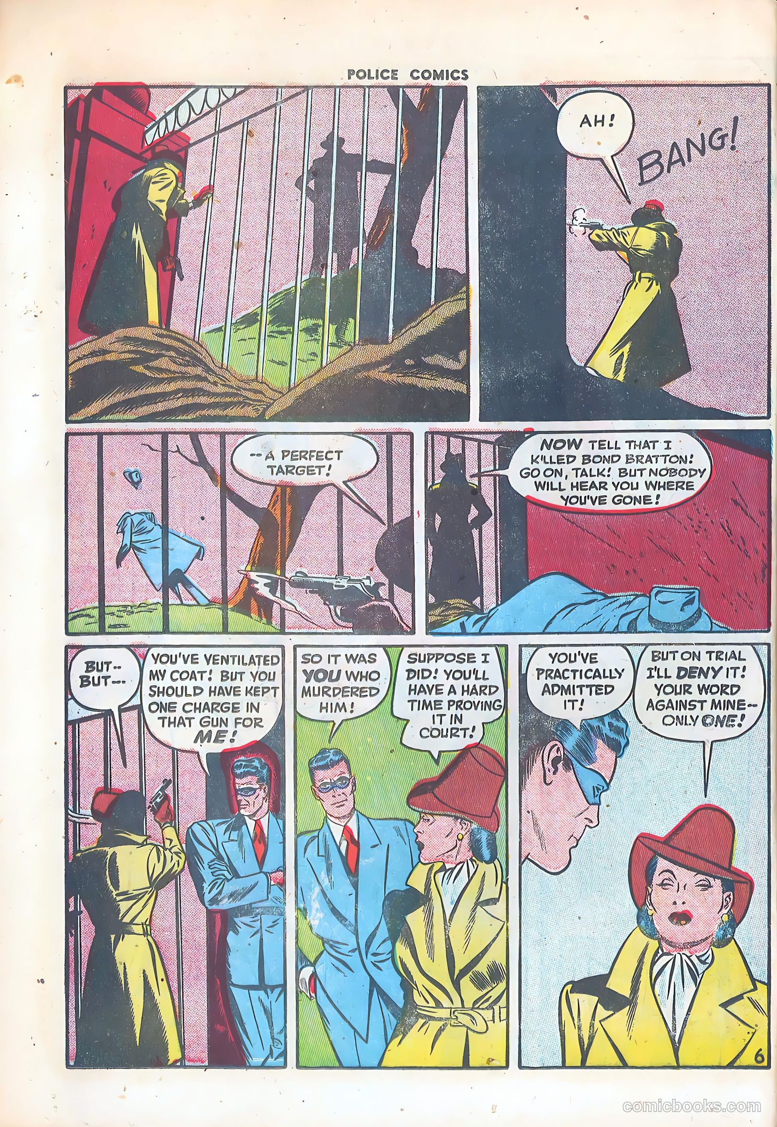 Police Comics #87 (1949) — page 38 of 52