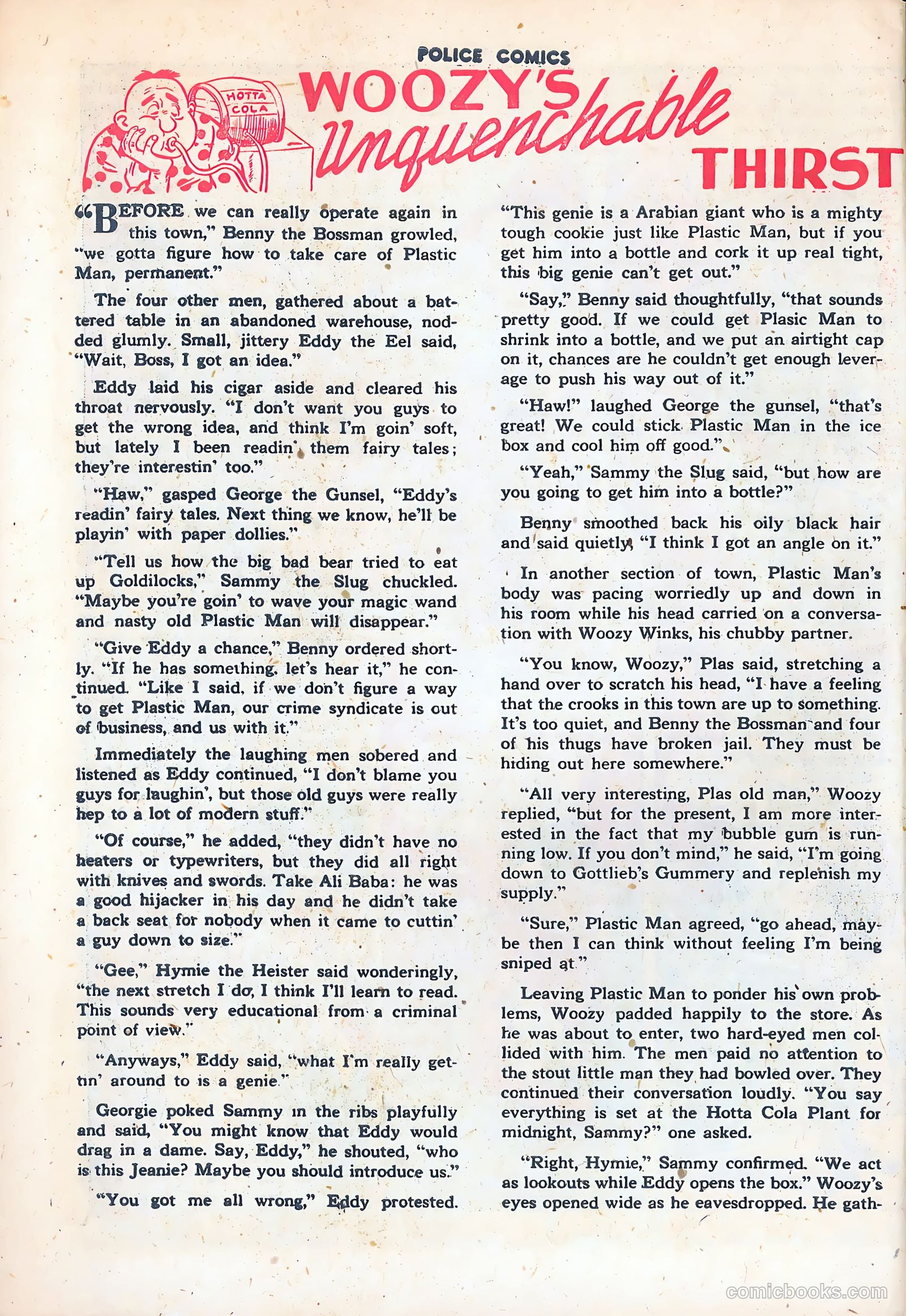 Police Comics #87 (1949) — page 40 of 52
