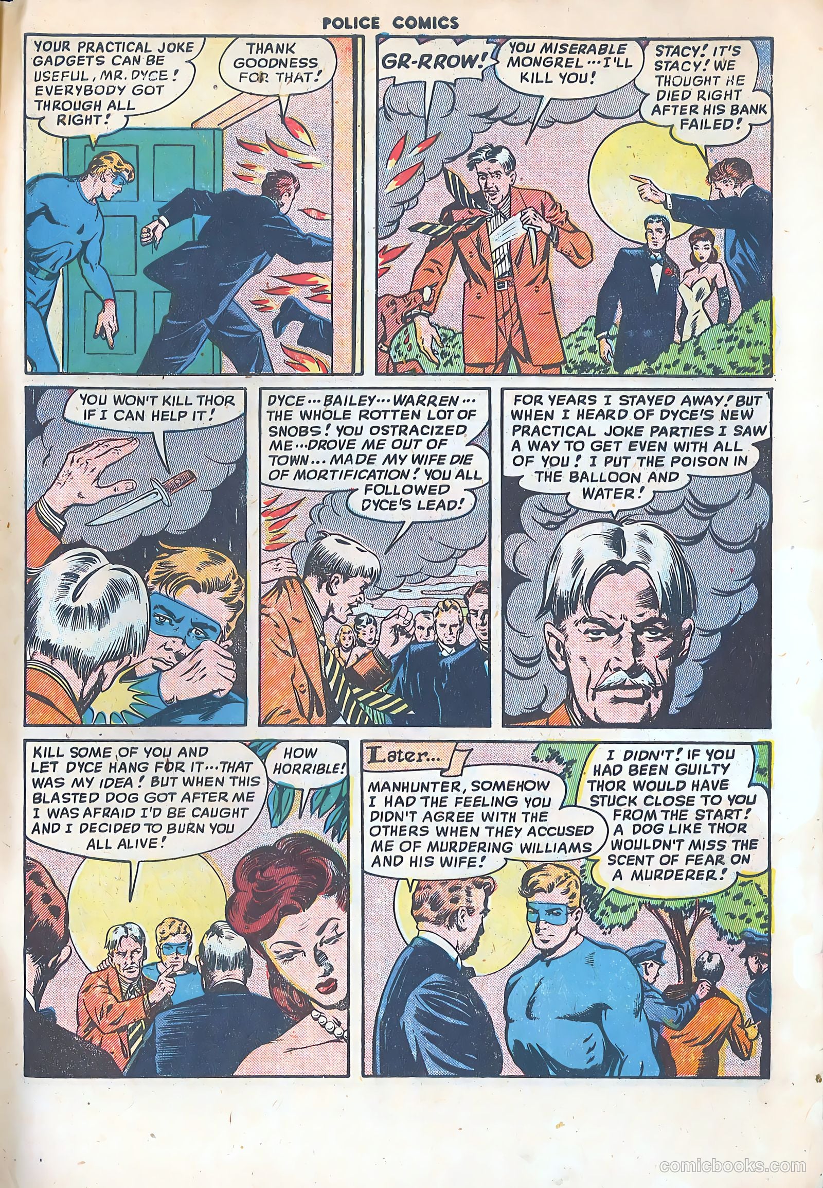 Police Comics #87 (1949) — page 49 of 52