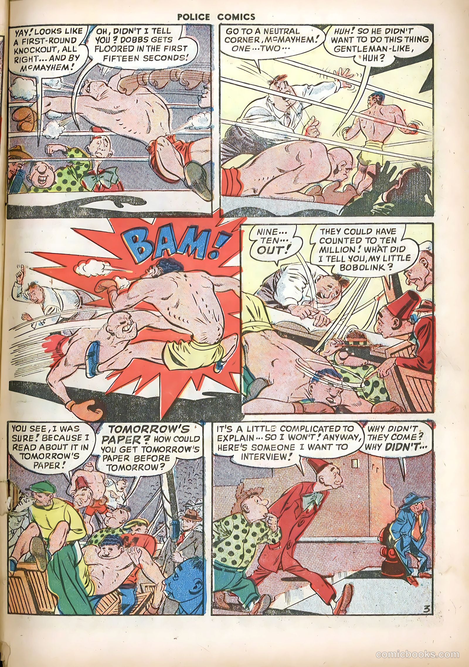 Police Comics #88 (1949) — page 5 of 52
