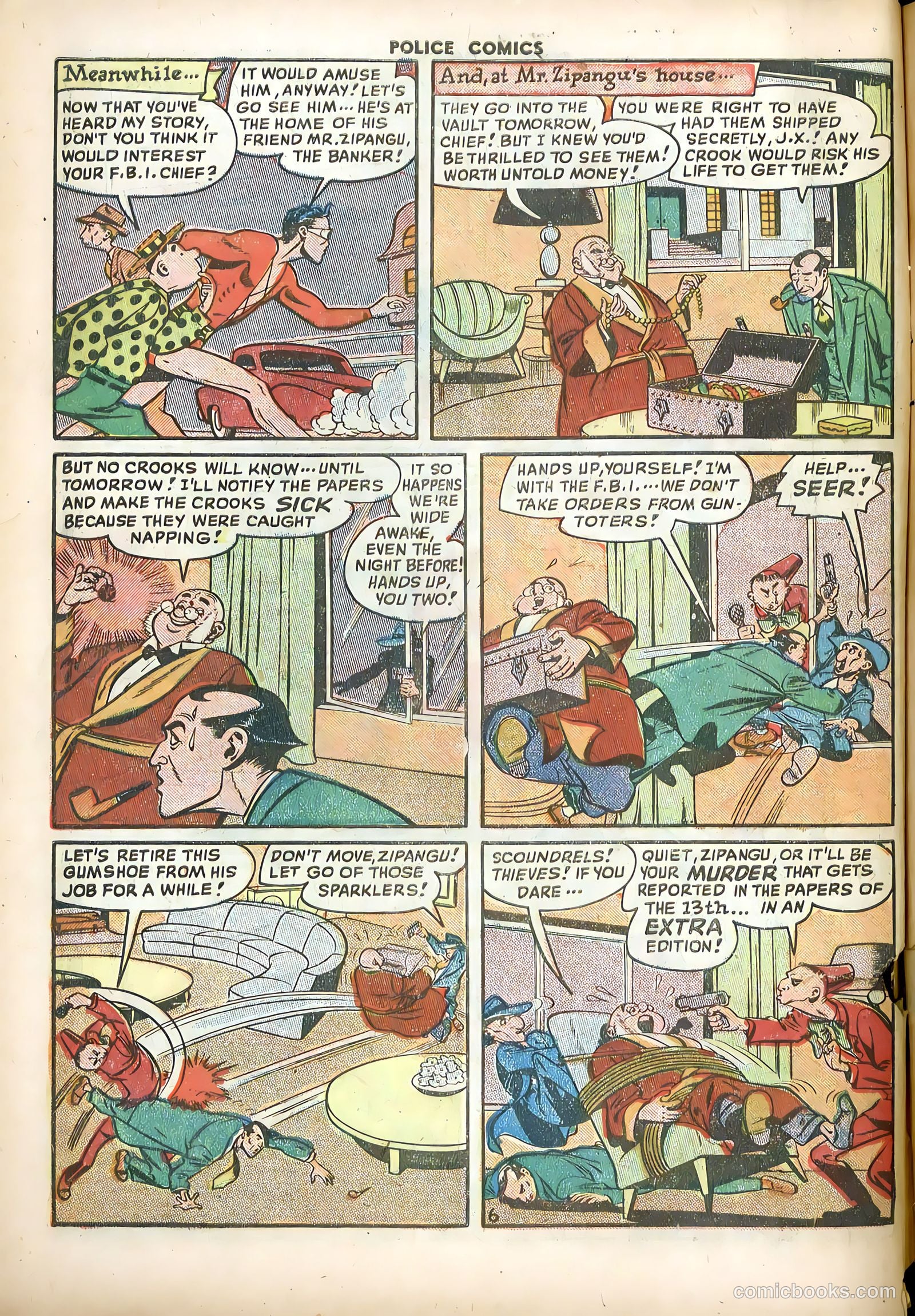 Police Comics #88 (1949) — page 8 of 52