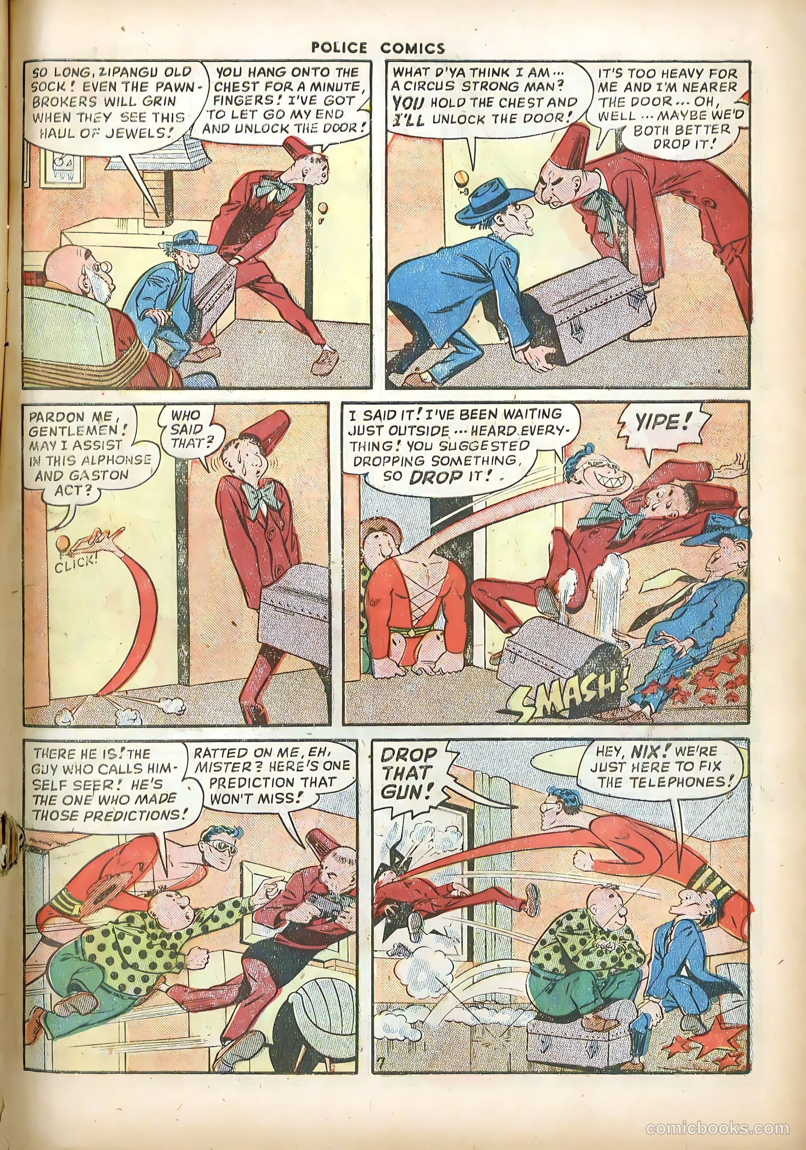 Police Comics #88 (1949) — page 9 of 52