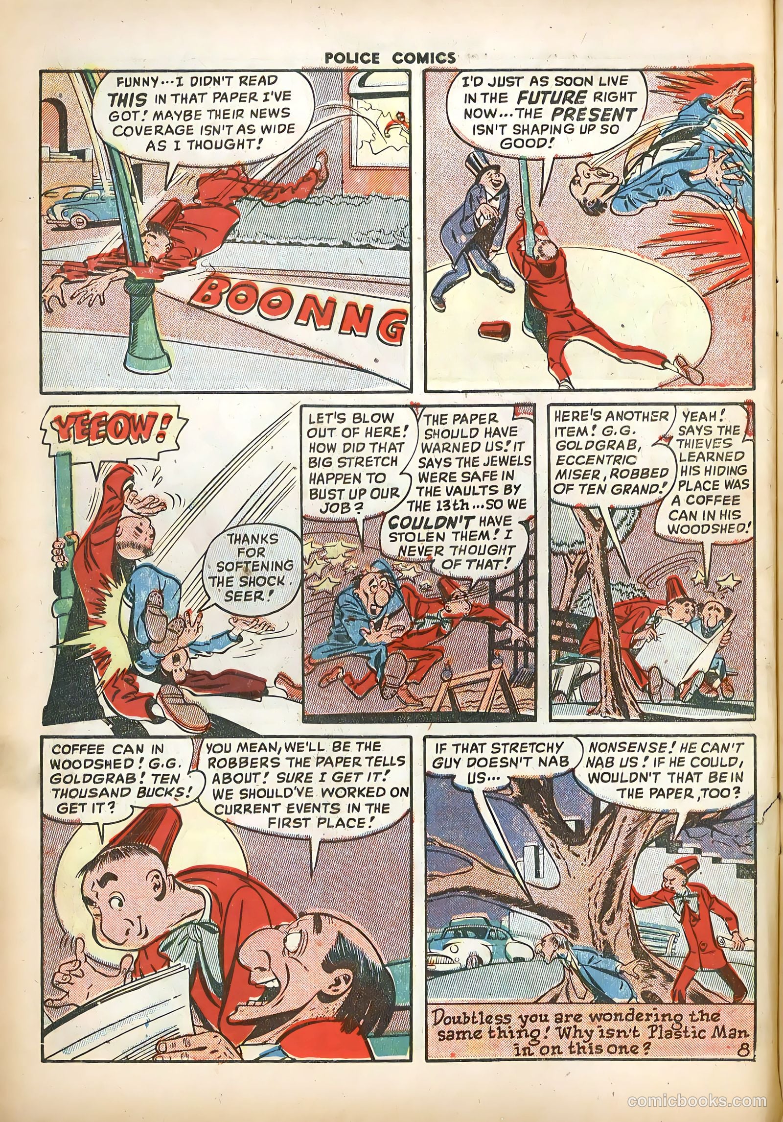 Police Comics #88 (1949) — page 10 of 52