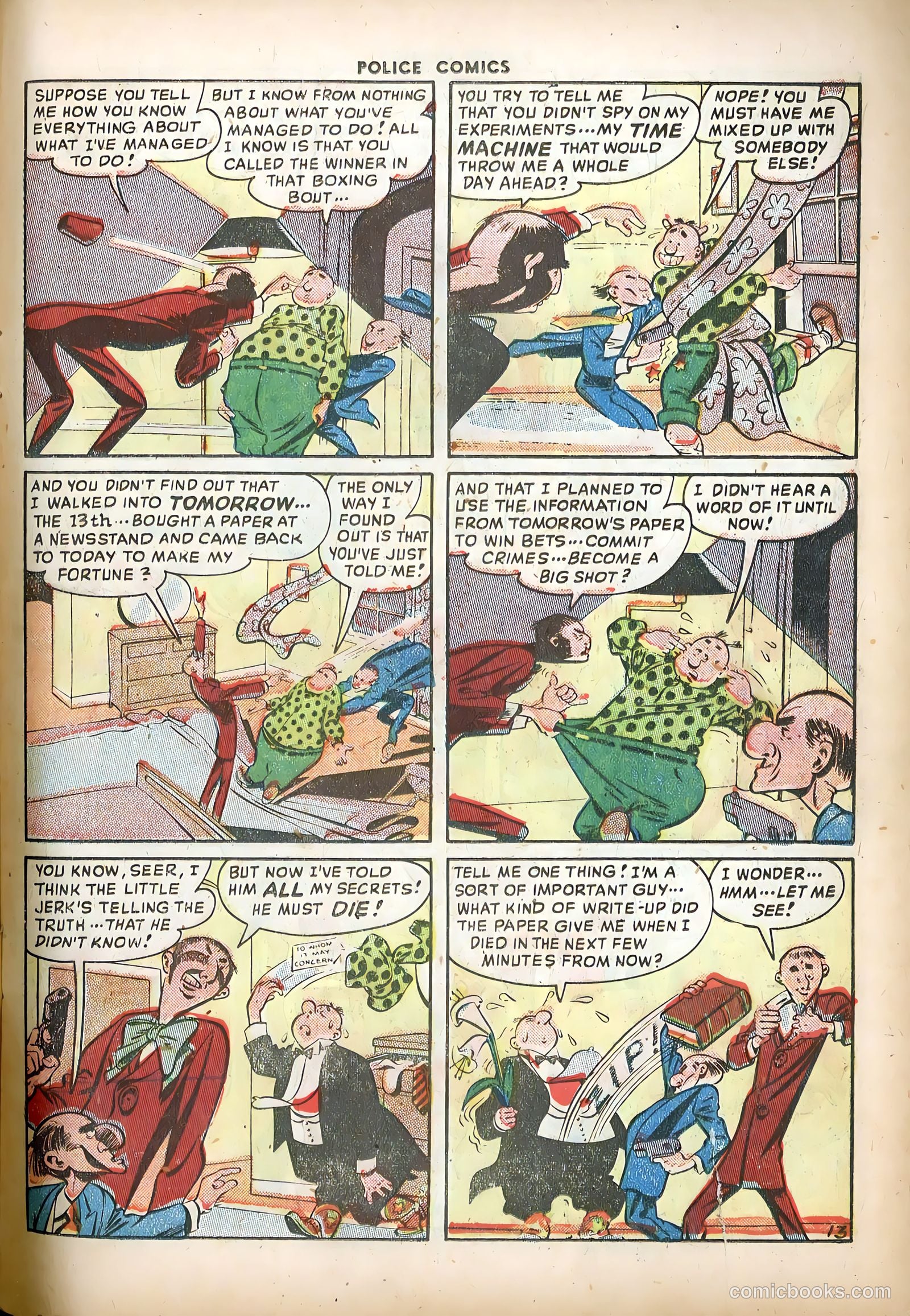 Police Comics #88 (1949) — page 15 of 52