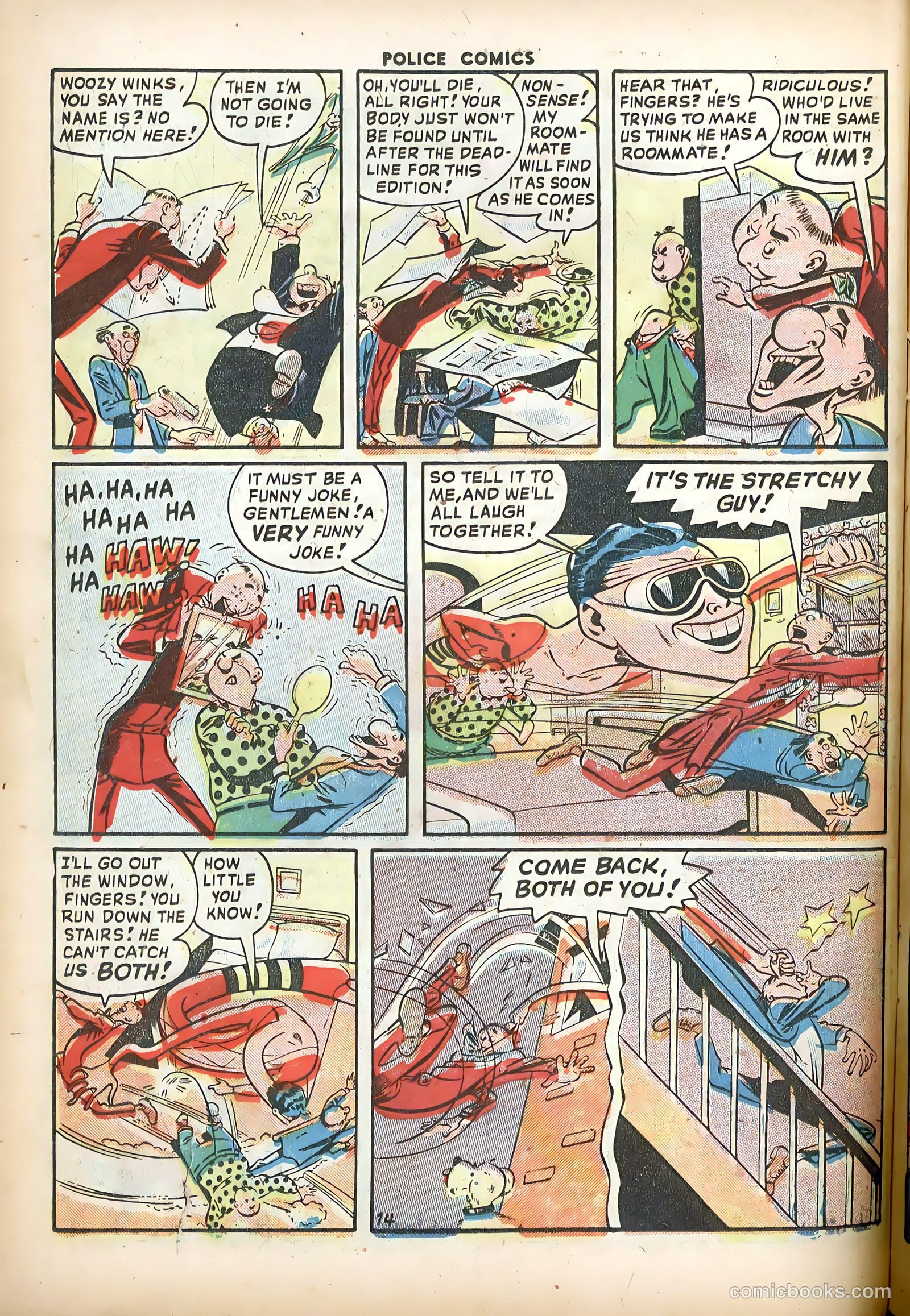 Police Comics #88 (1949) — page 16 of 52
