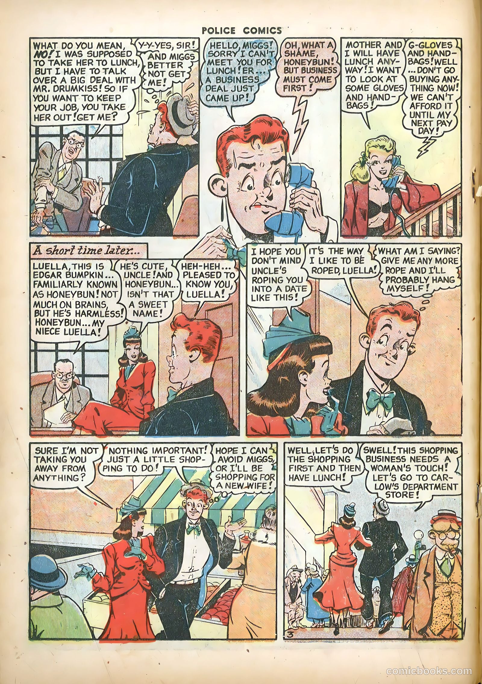 Police Comics #88 (1949) — page 22 of 52