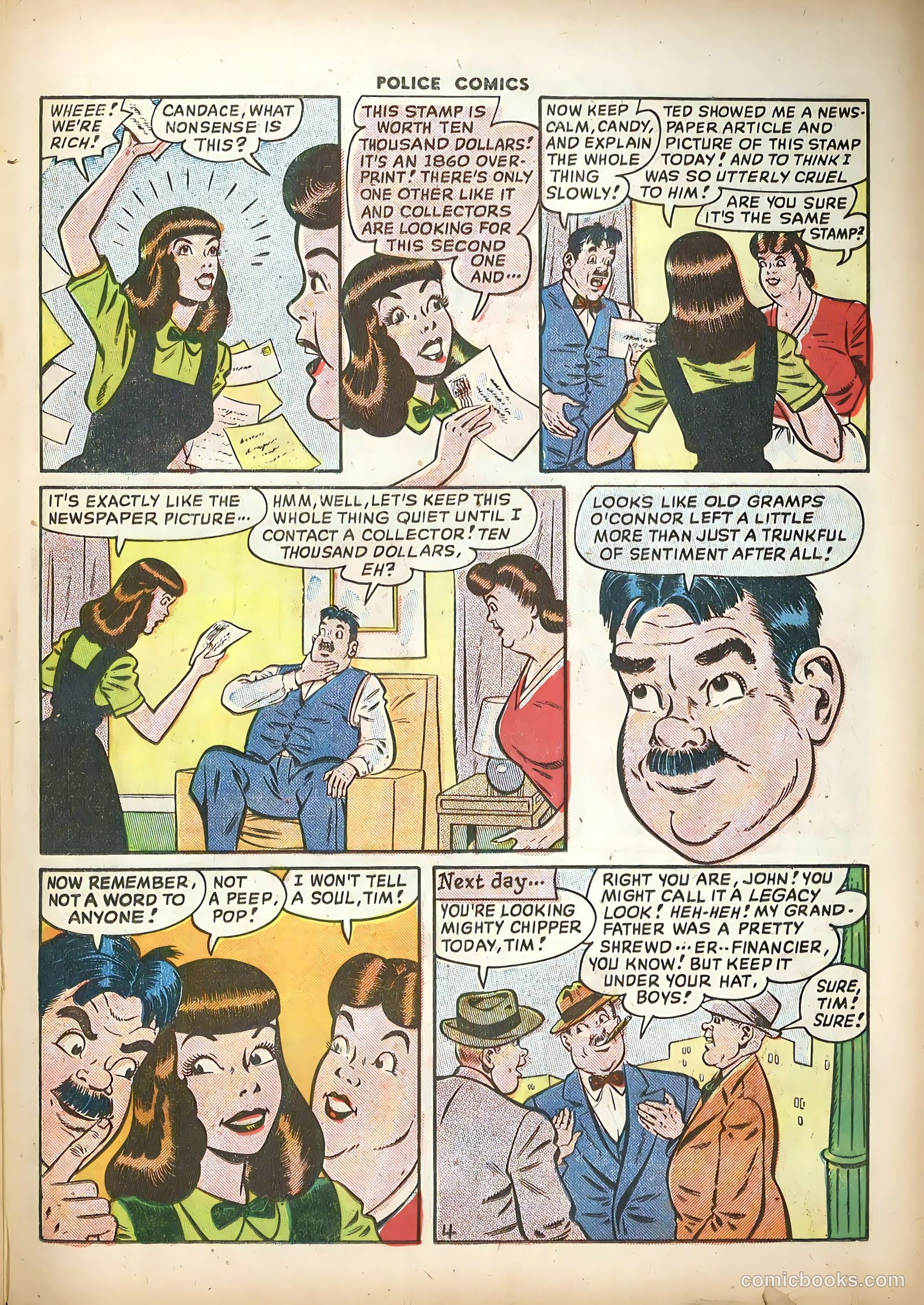 Police Comics #88 (1949) — page 29 of 52