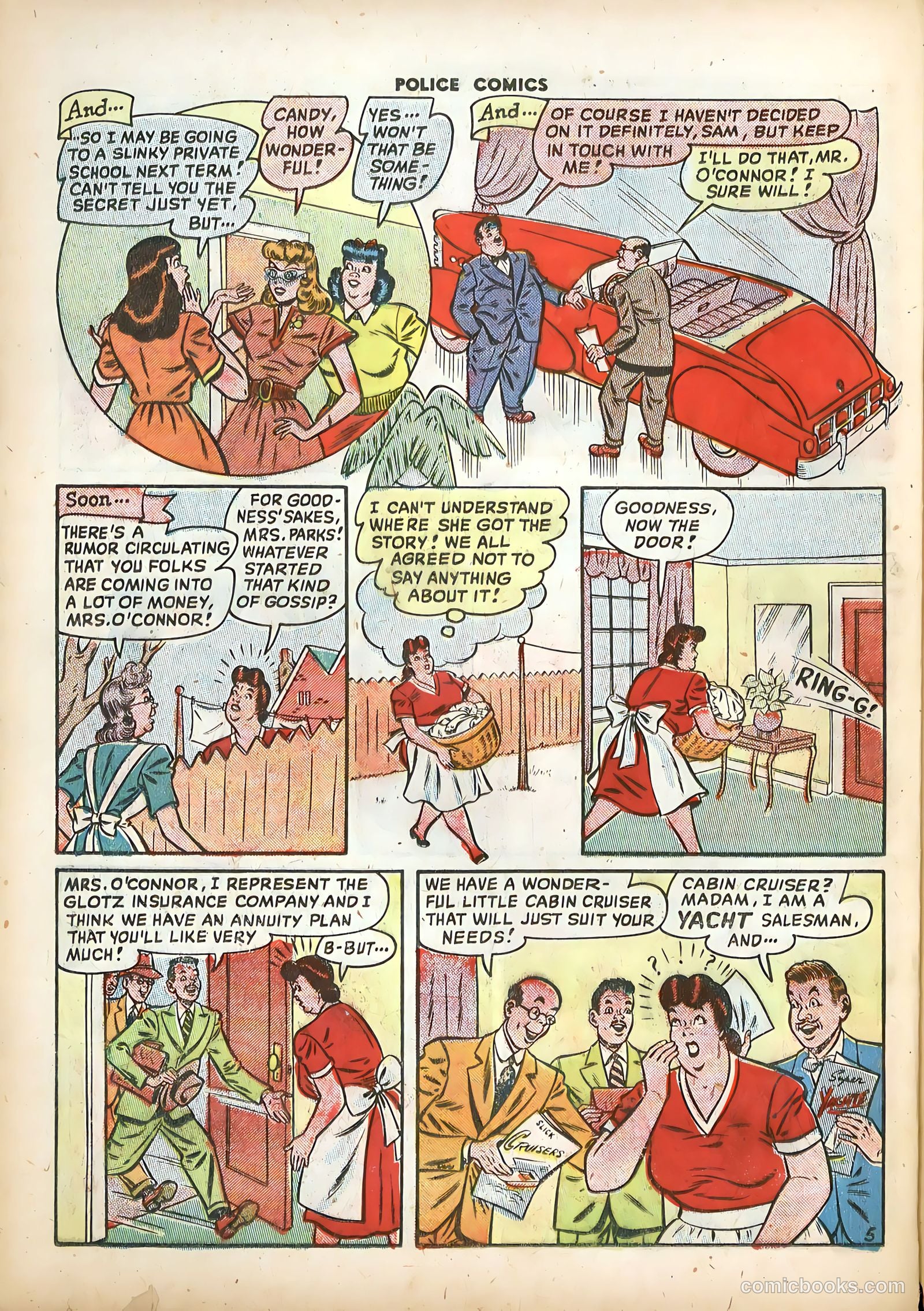 Police Comics #88 (1949) — page 30 of 52