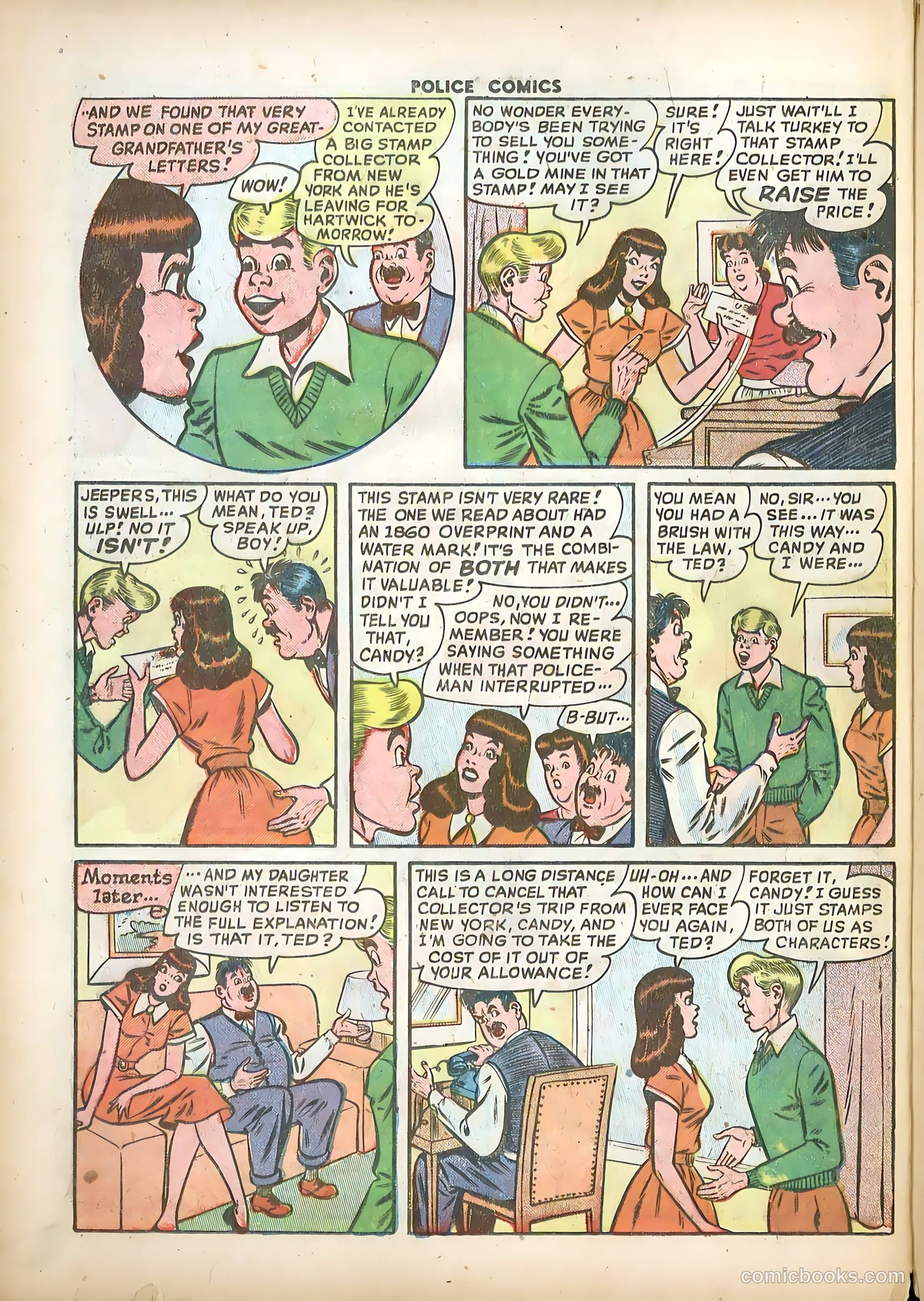 Police Comics #88 (1949) — page 32 of 52