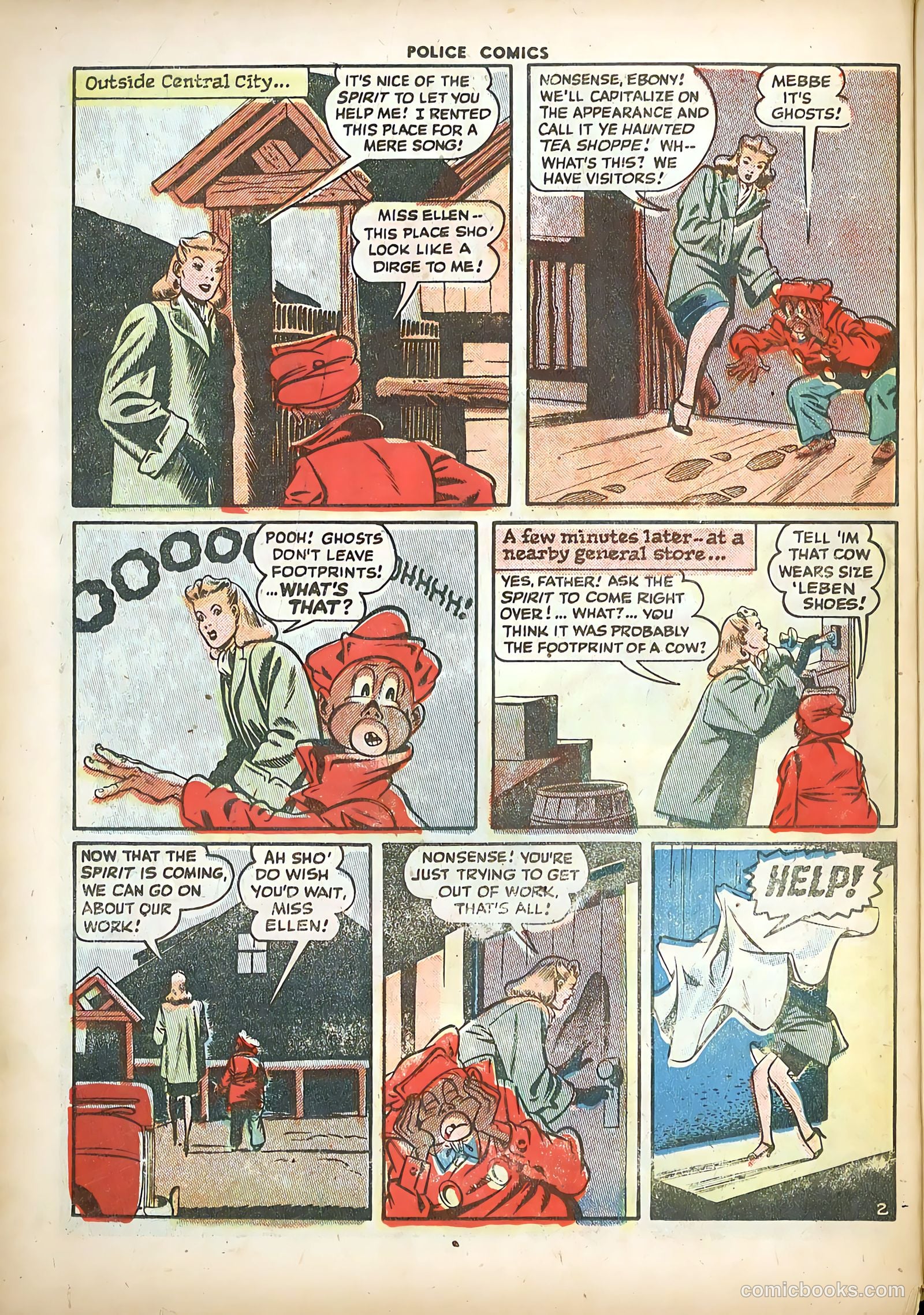 Police Comics #88 (1949) — page 34 of 52