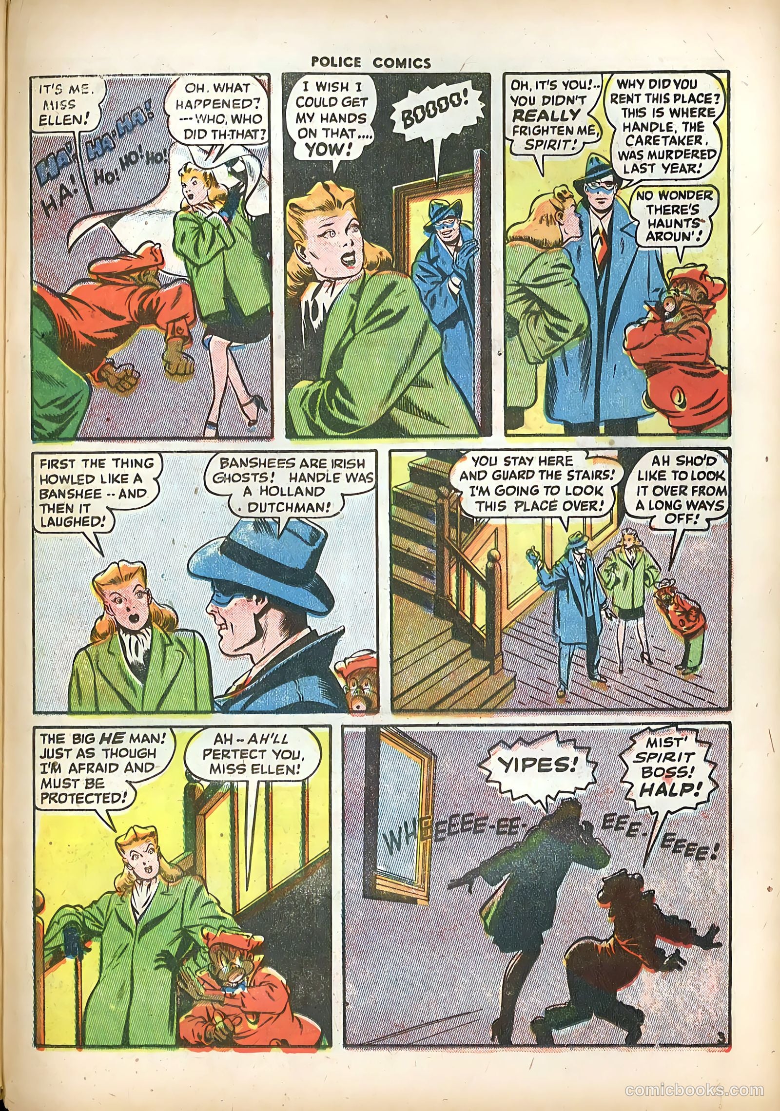Police Comics #88 (1949) — page 35 of 52
