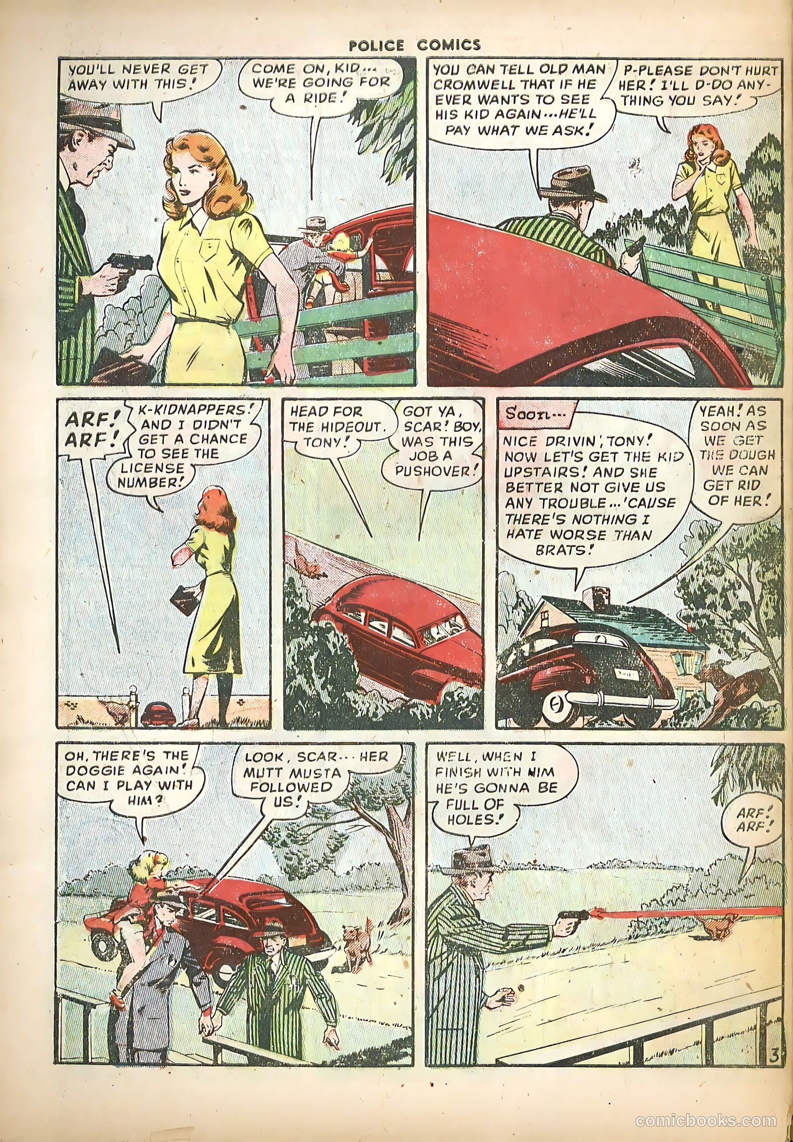 Police Comics #88 (1949) — page 44 of 52