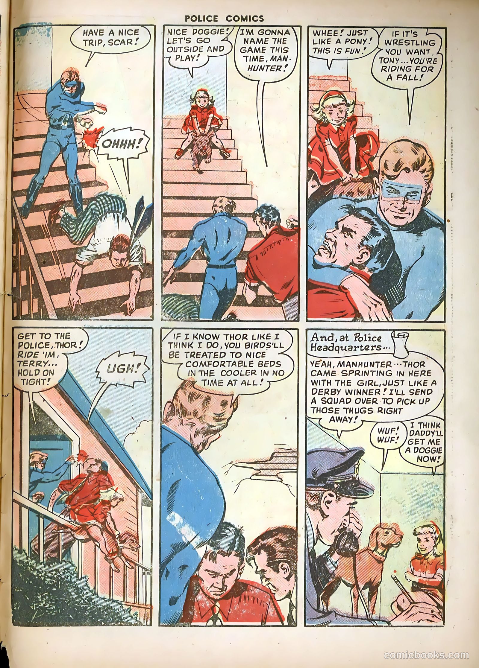Police Comics #88 (1949) — page 49 of 52