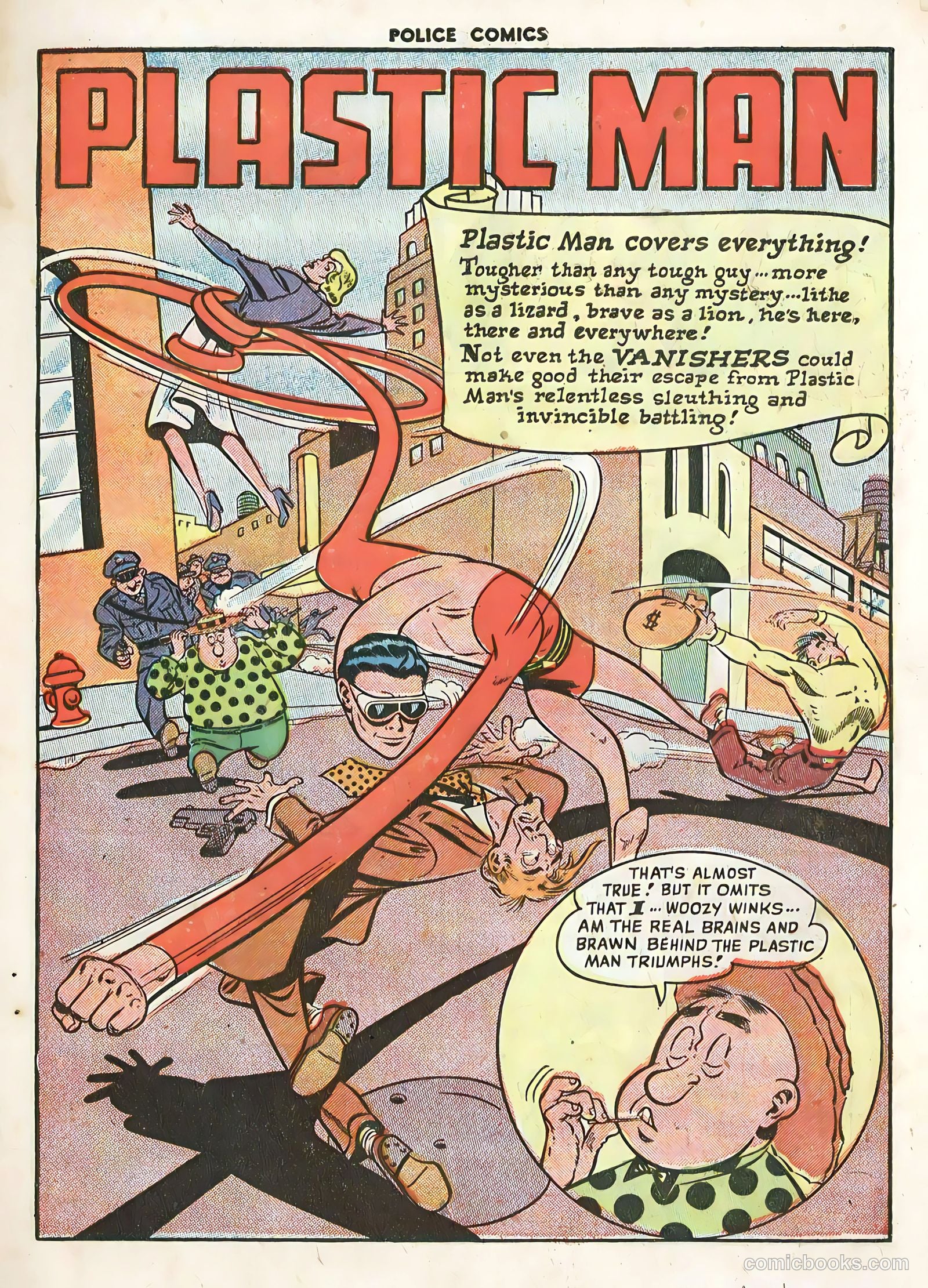 Police Comics #89 (1949) — page 3 of 36