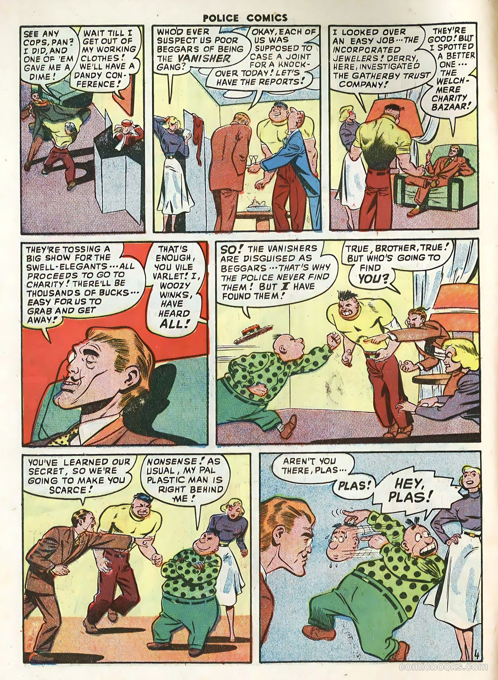 Police Comics #89 (1949) — page 6 of 36