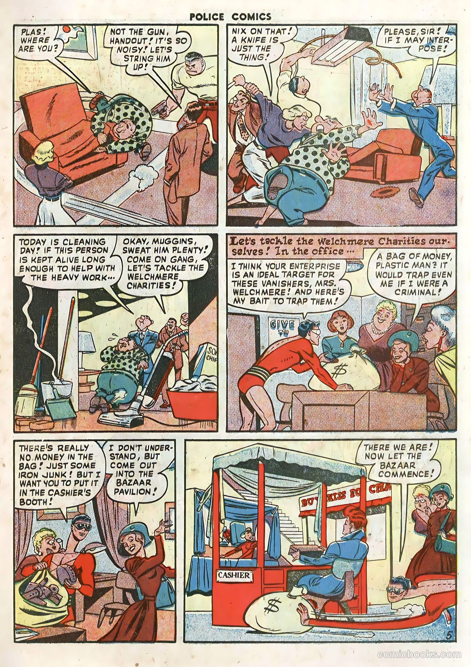 Police Comics #89 (1949) — page 7 of 36