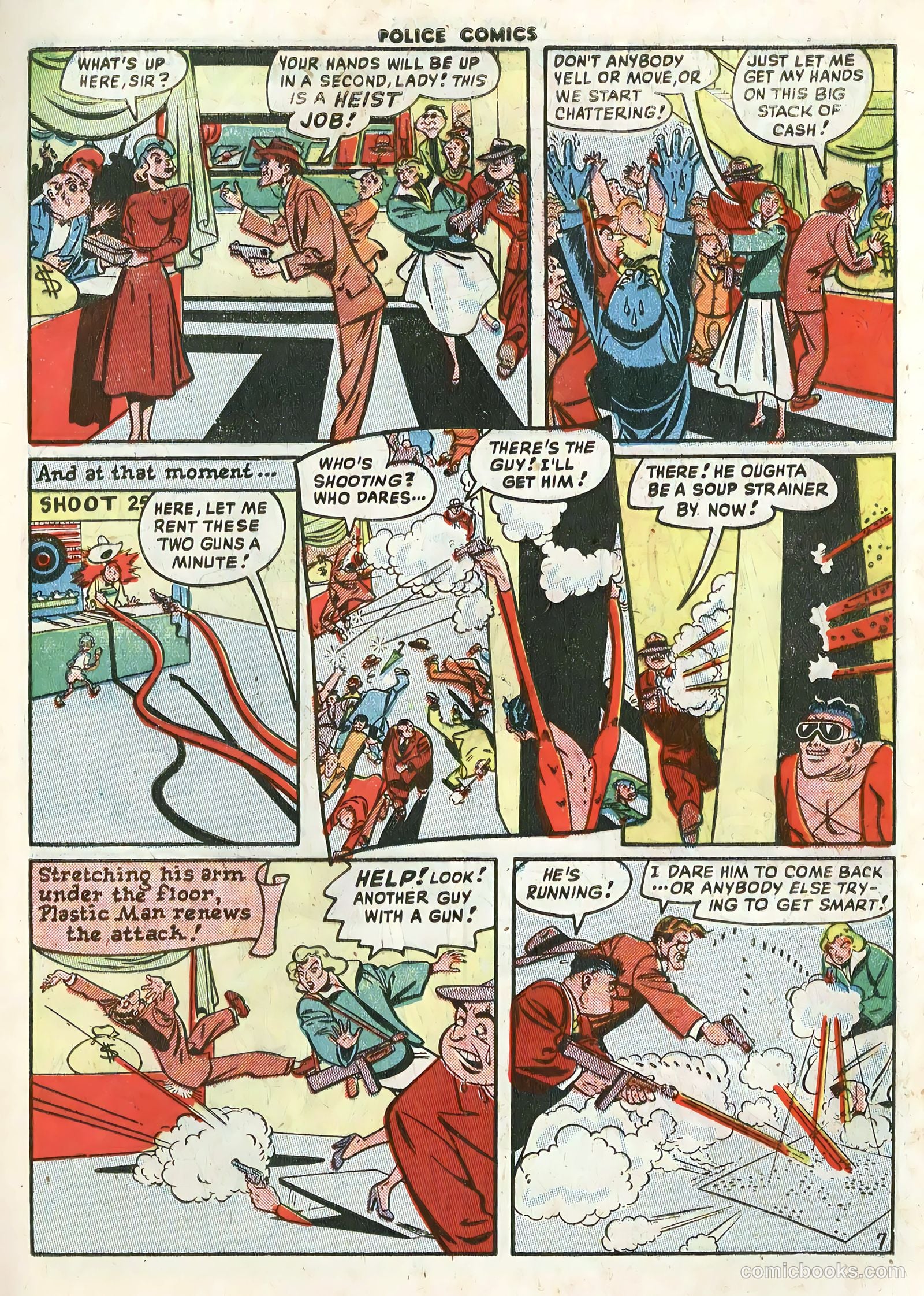 Police Comics #89 (1949) — page 9 of 36