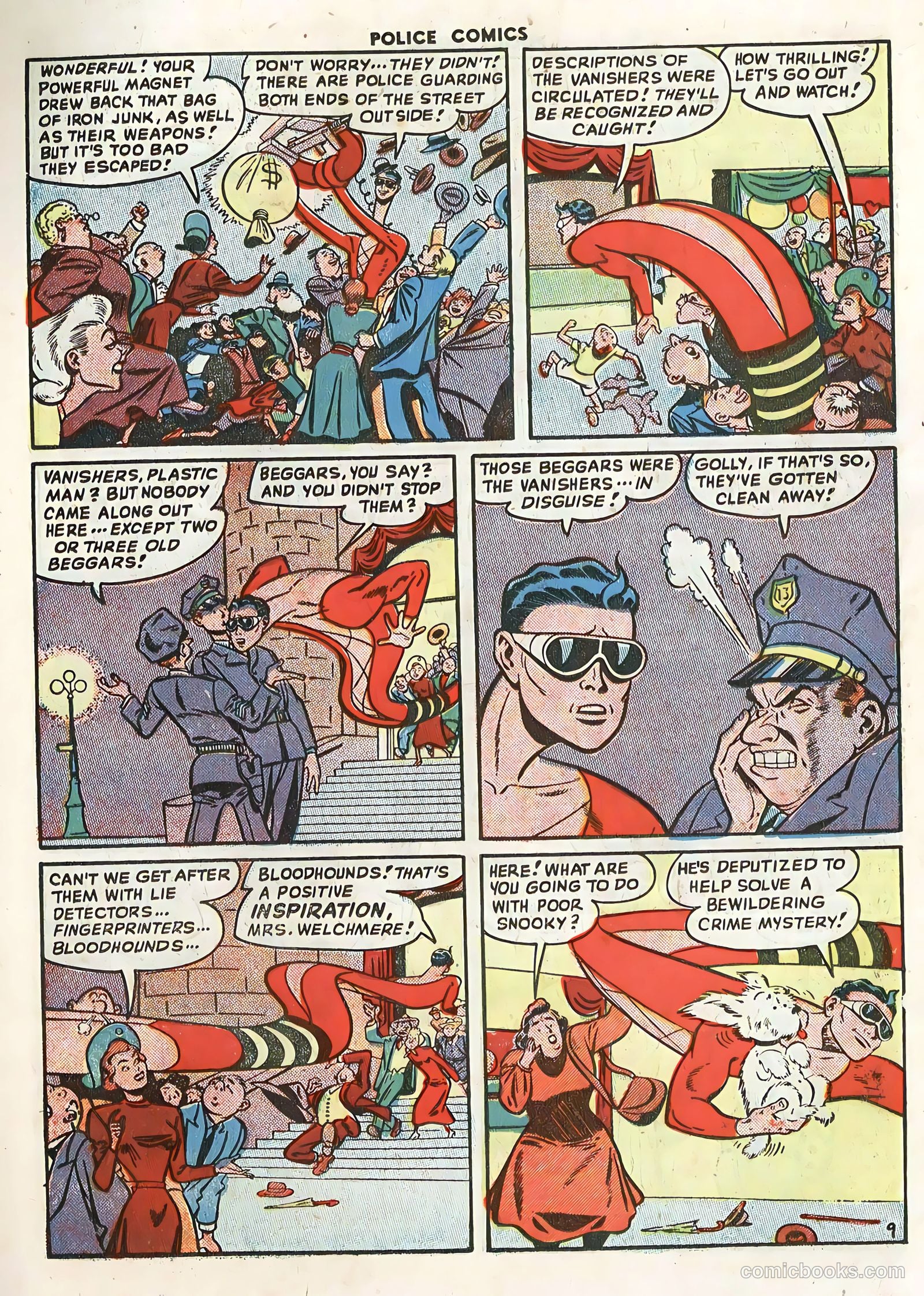 Police Comics #89 (1949) — page 11 of 36