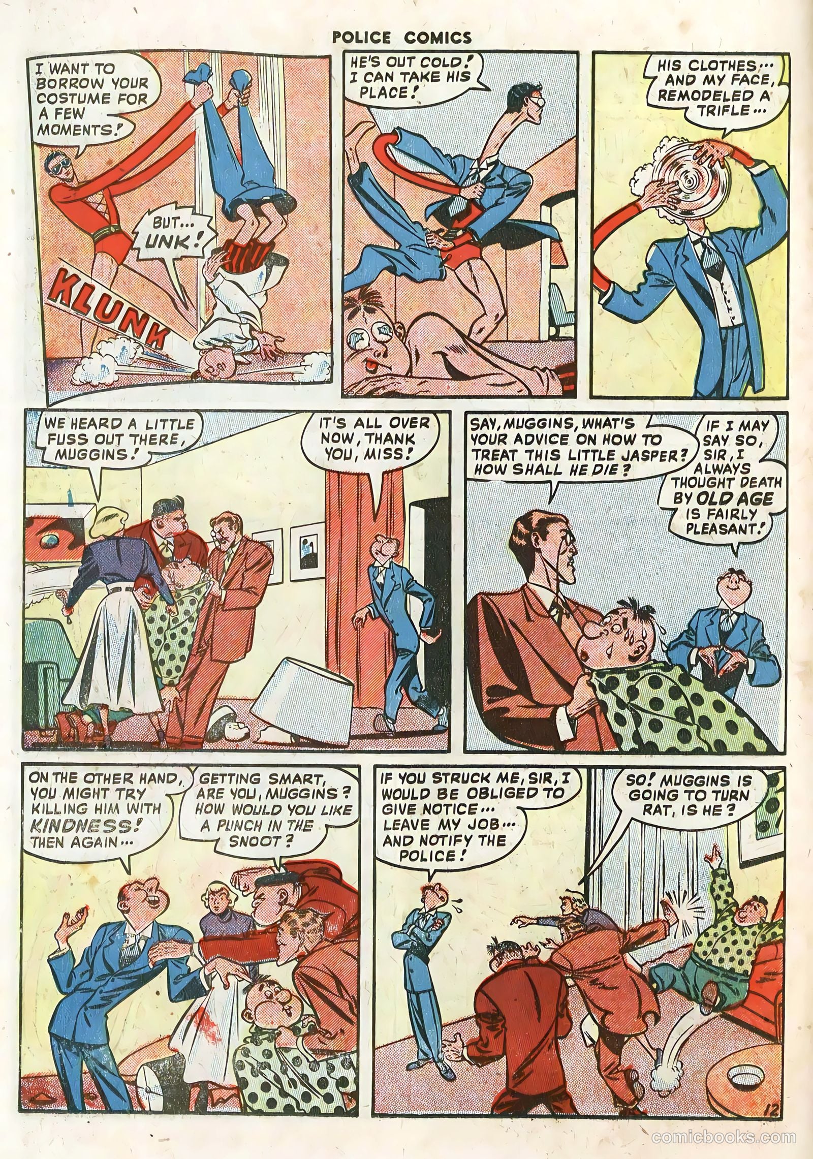 Police Comics #89 (1949) — page 14 of 36