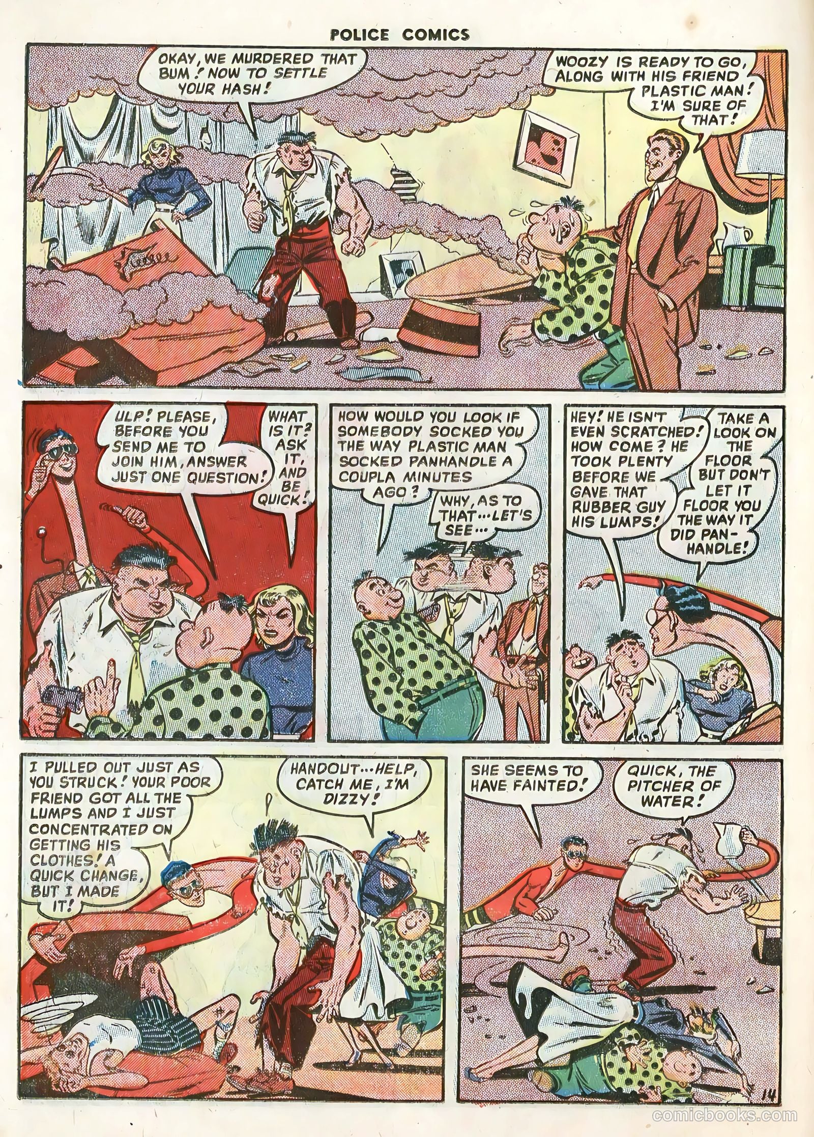 Police Comics #89 (1949) — page 16 of 36