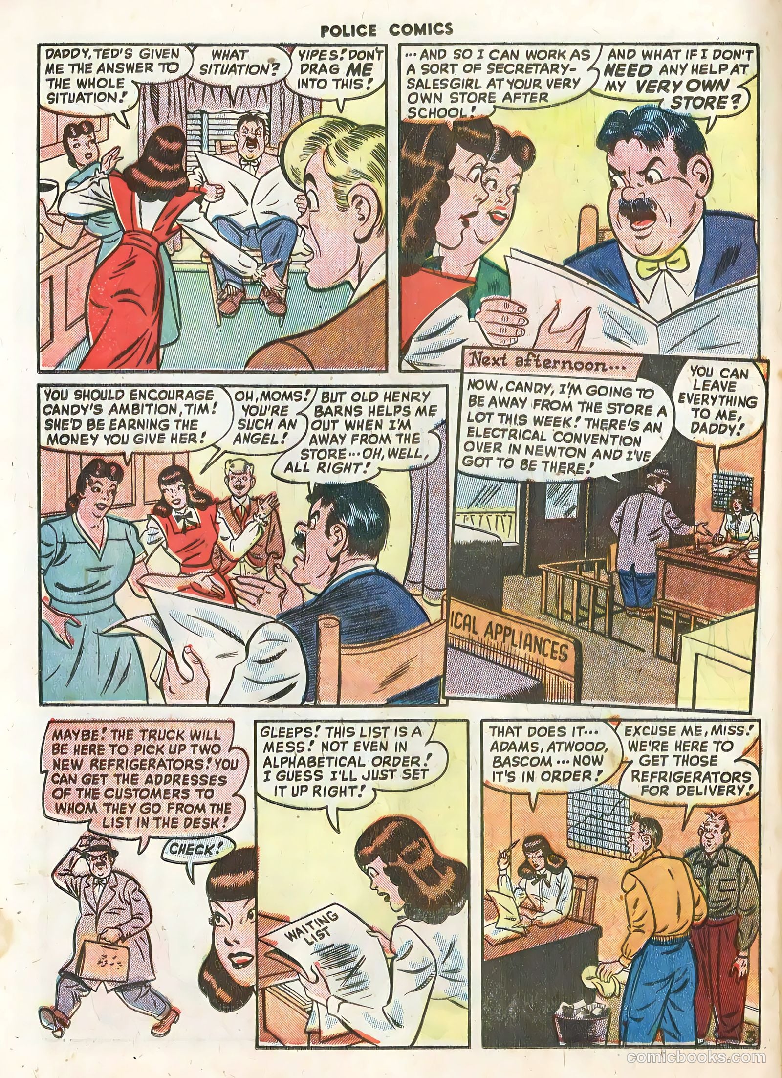 Police Comics #89 (1949) — page 20 of 36