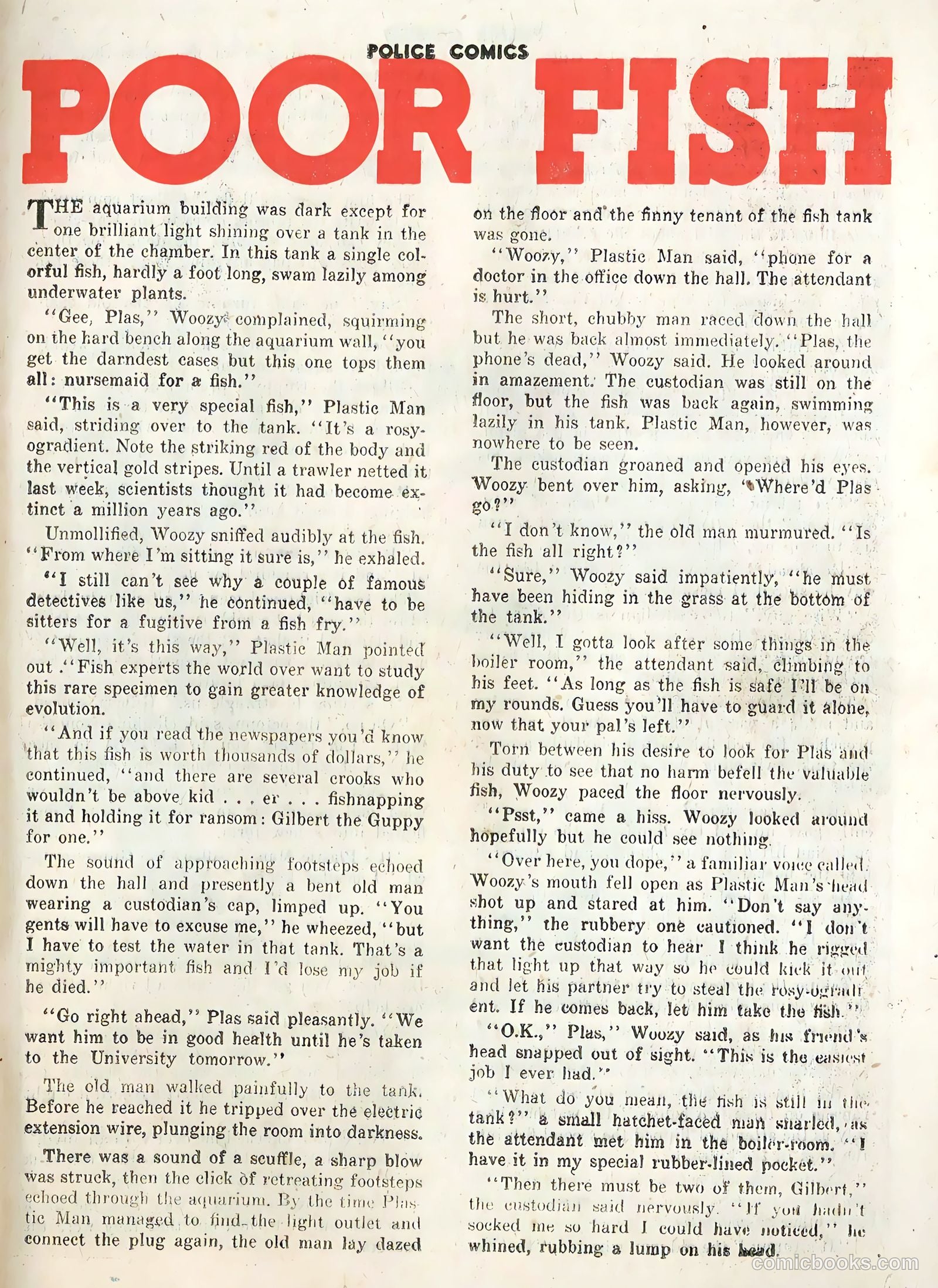 Police Comics #89 (1949) — page 25 of 36