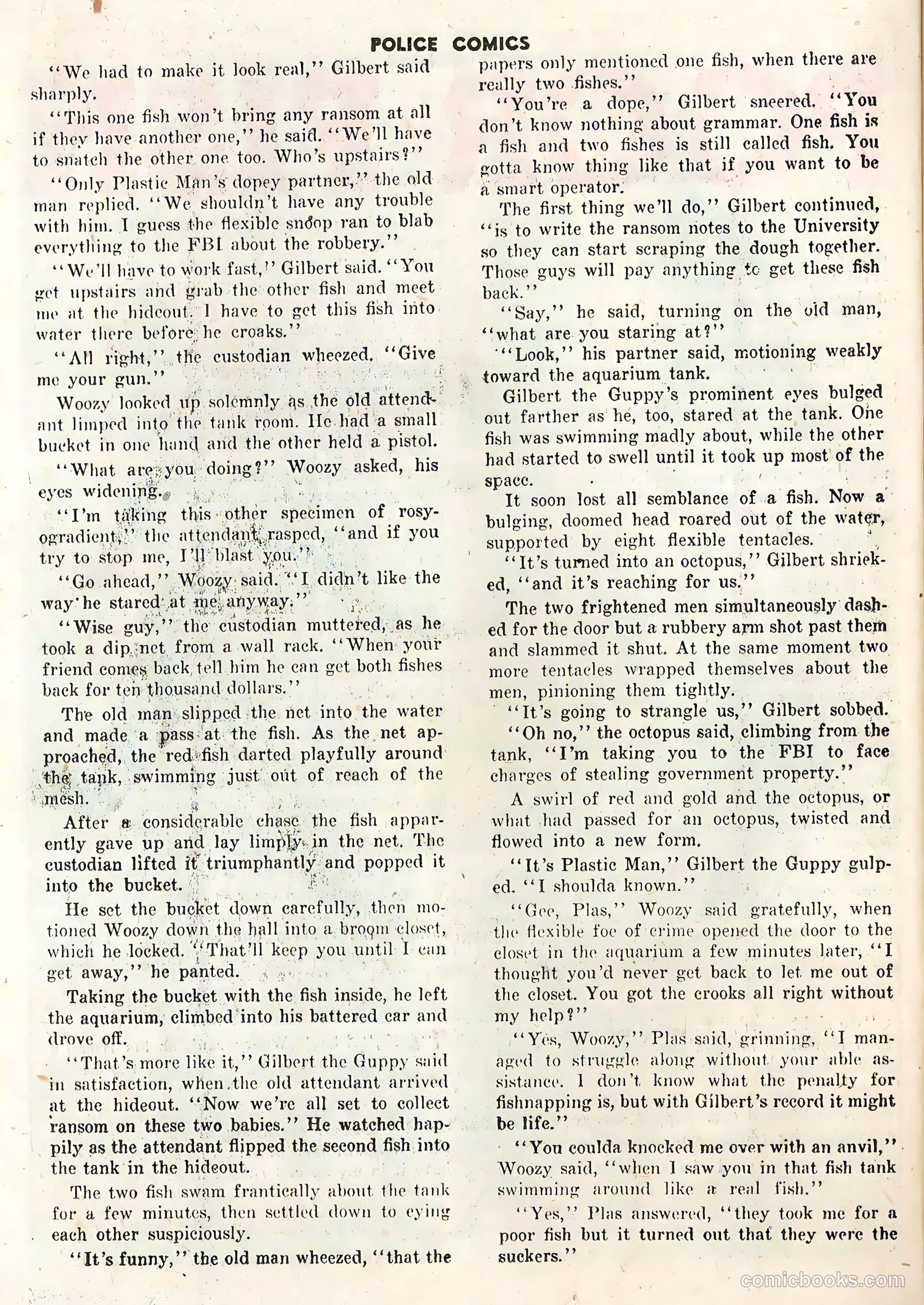 Police Comics #89 (1949) — page 26 of 36