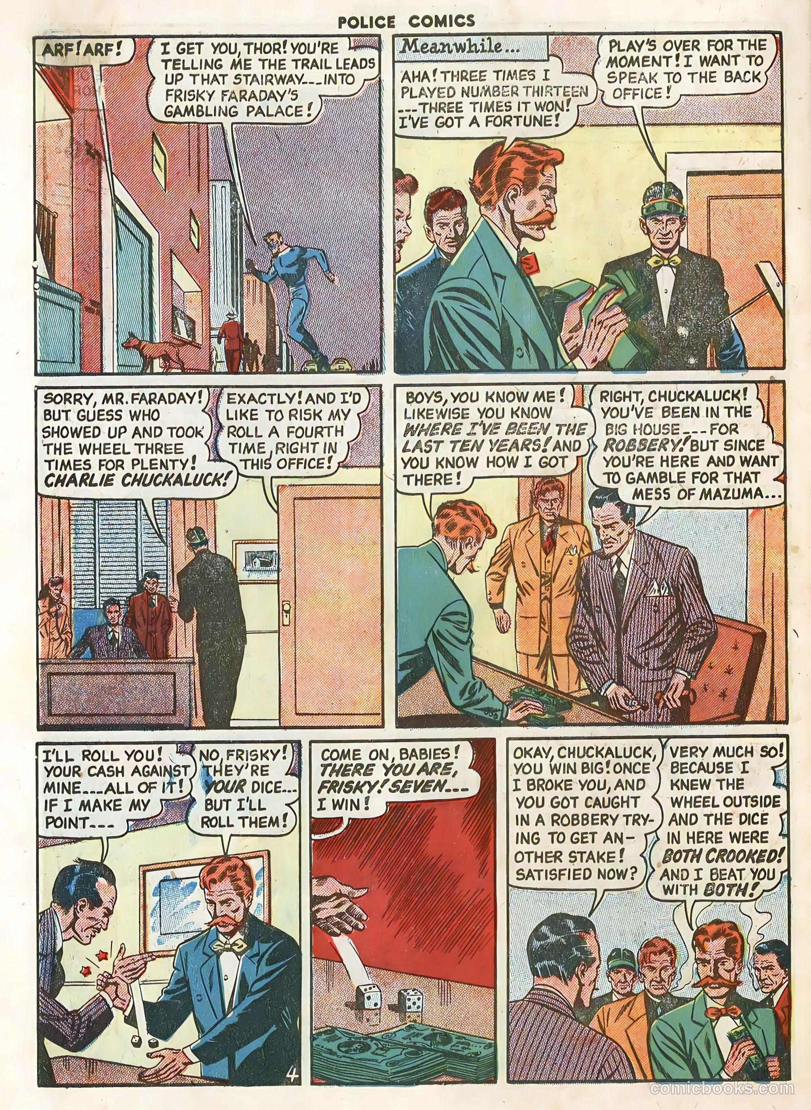Police Comics #89 (1949) — page 30 of 36
