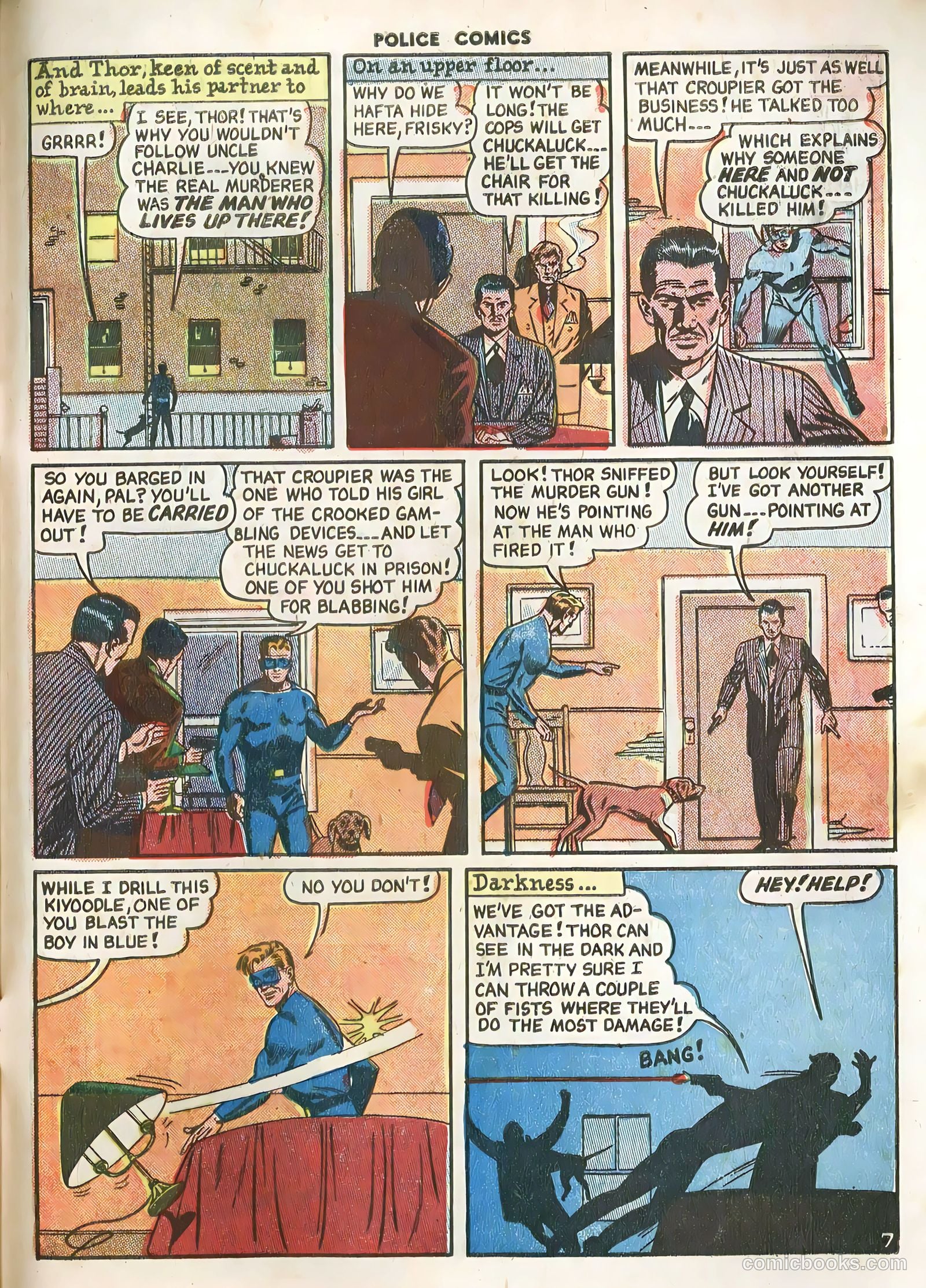 Police Comics #89 (1949) — page 33 of 36