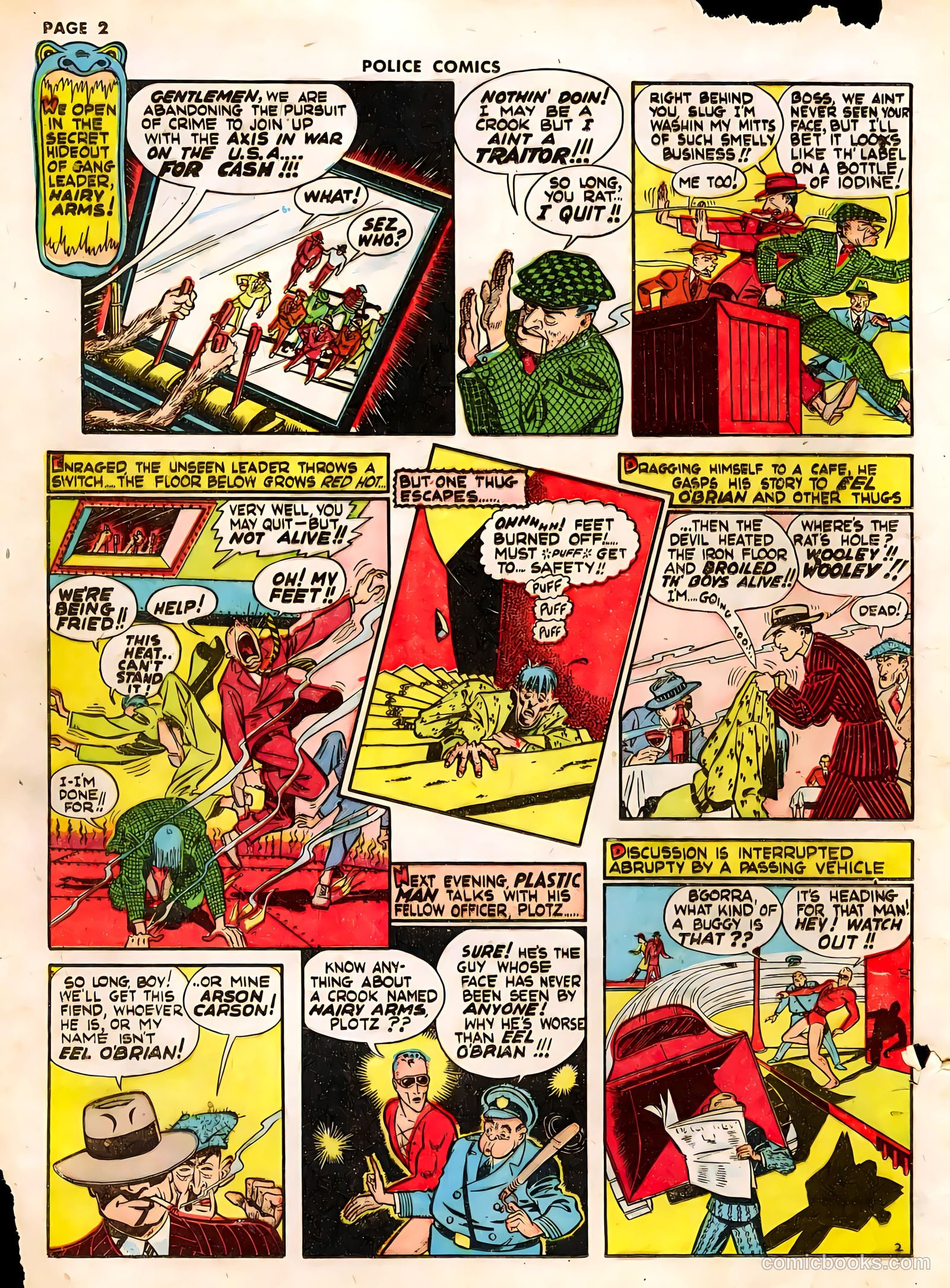 Police Comics #9 (1942) — page 5 of 75