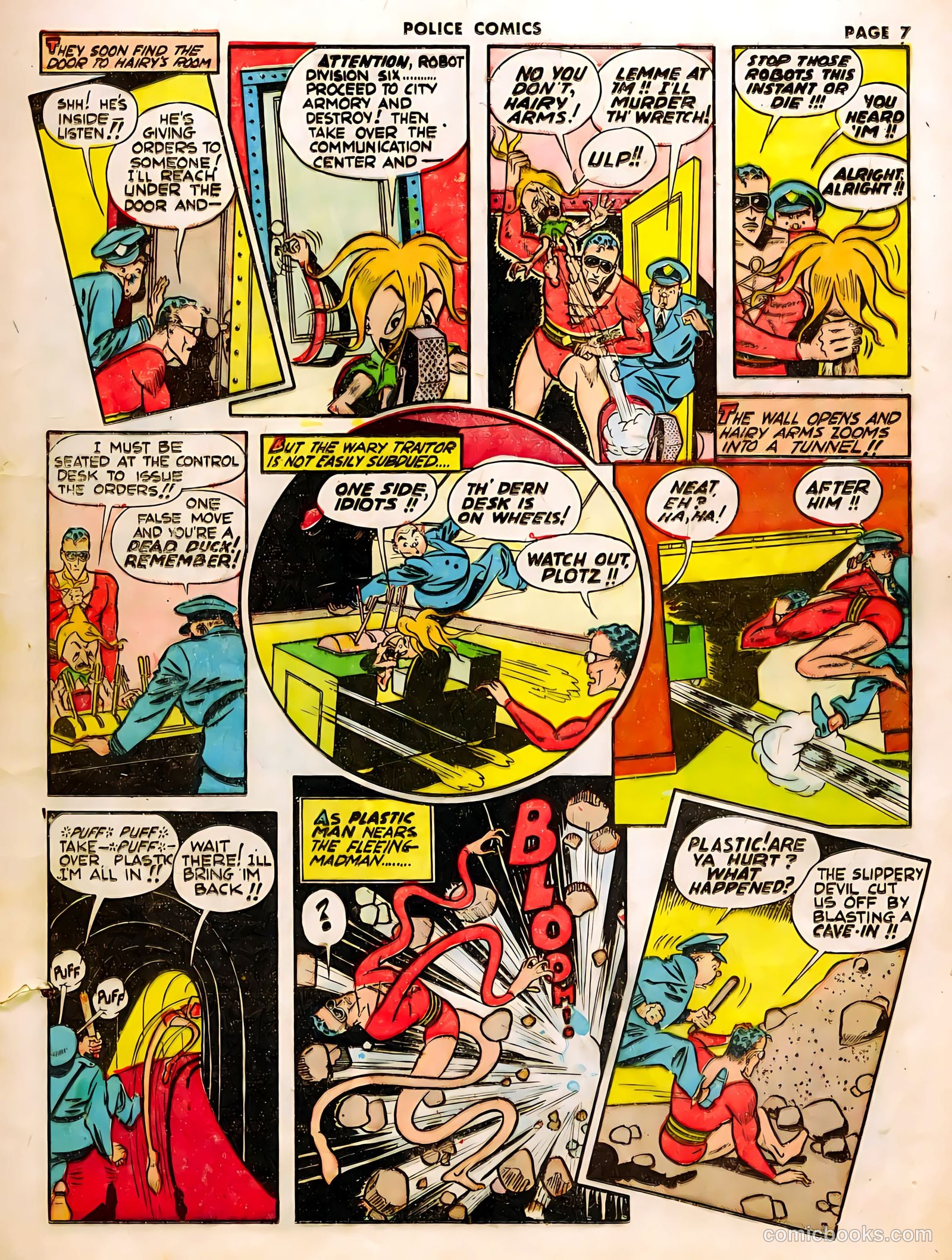 Police Comics #9 (1942) — page 10 of 75