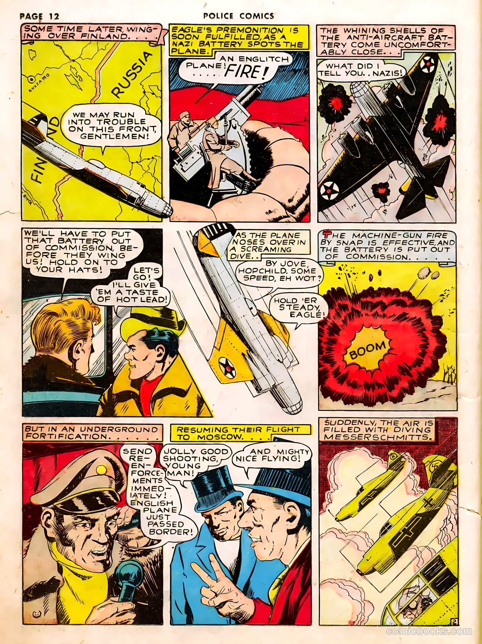 Police Comics #9 (1942) — page 15 of 75