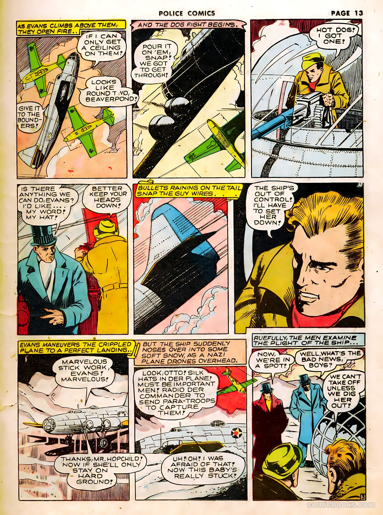 Police Comics #9 (1942) — page 16 of 75