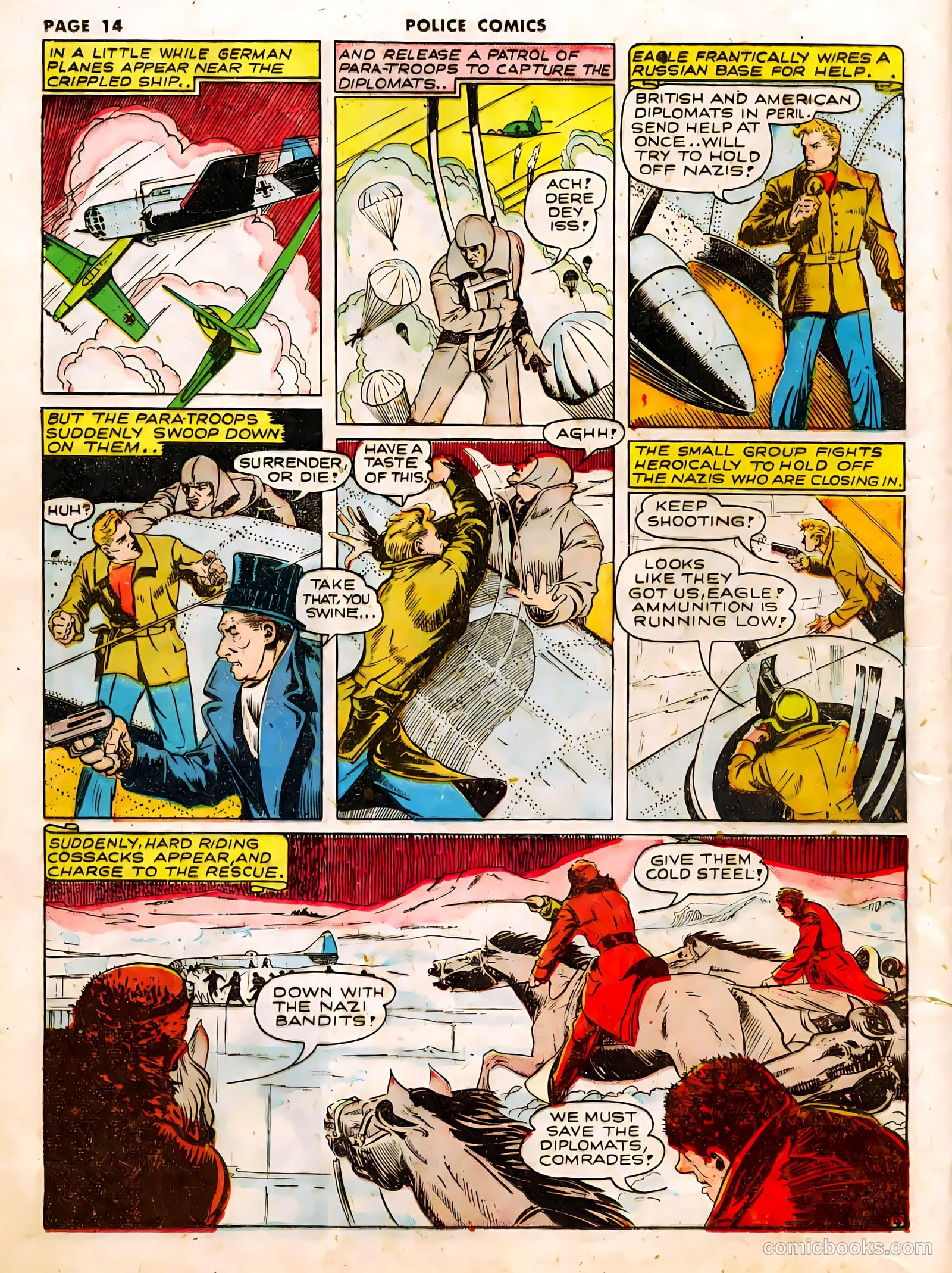 Police Comics #9 (1942) — page 17 of 75
