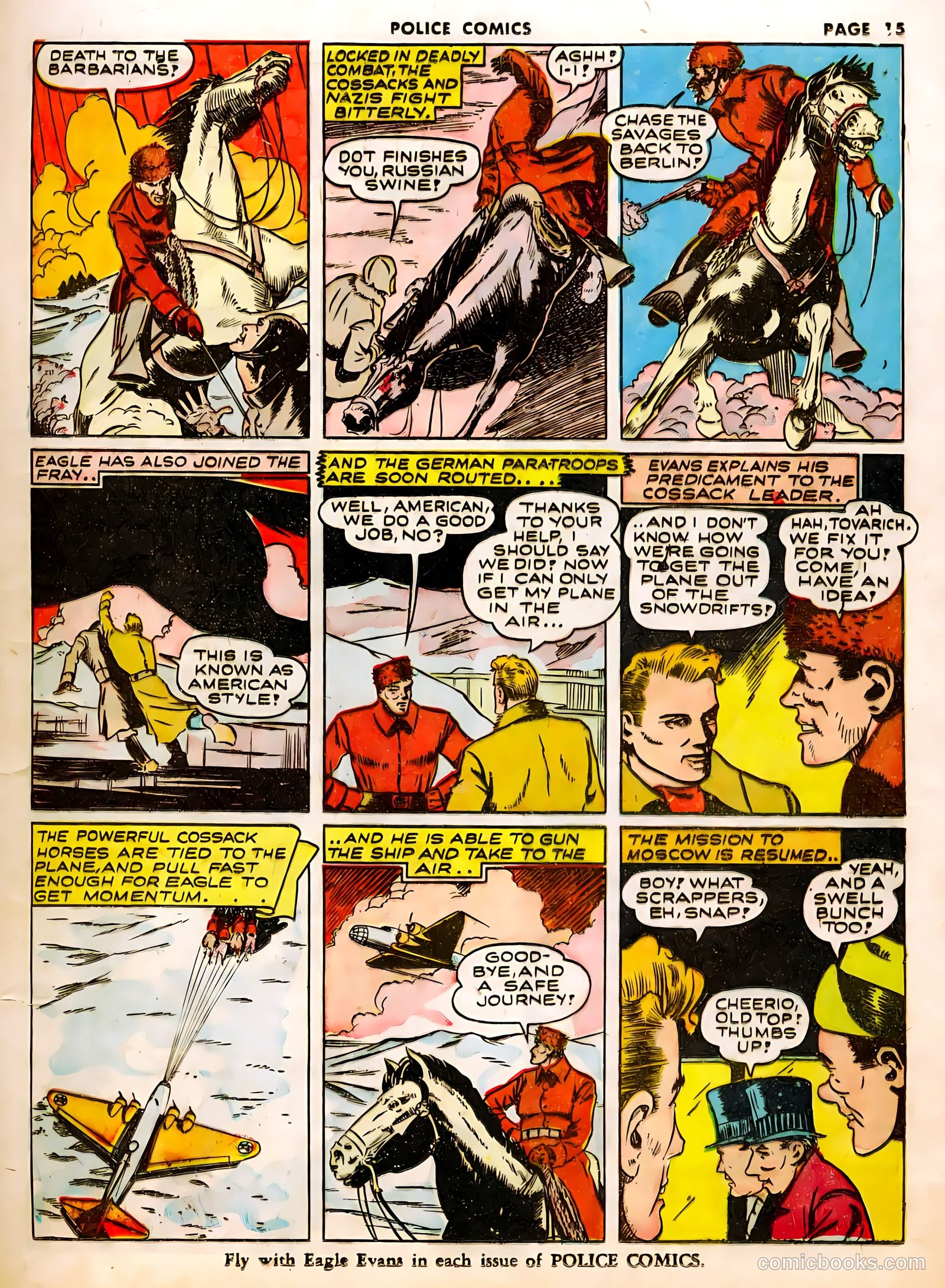 Police Comics #9 (1942) — page 18 of 75
