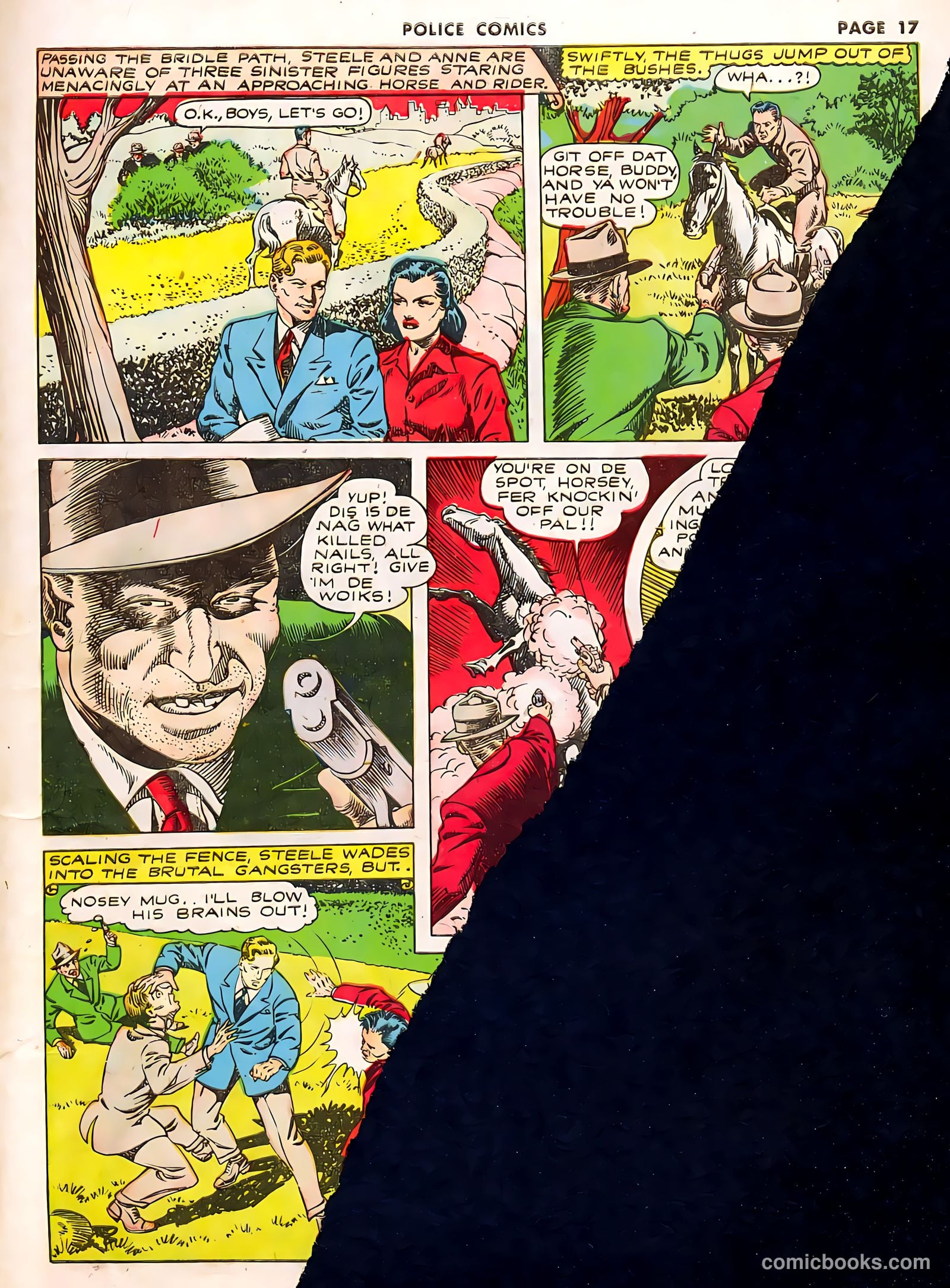 Police Comics #9 (1942) — page 20 of 75