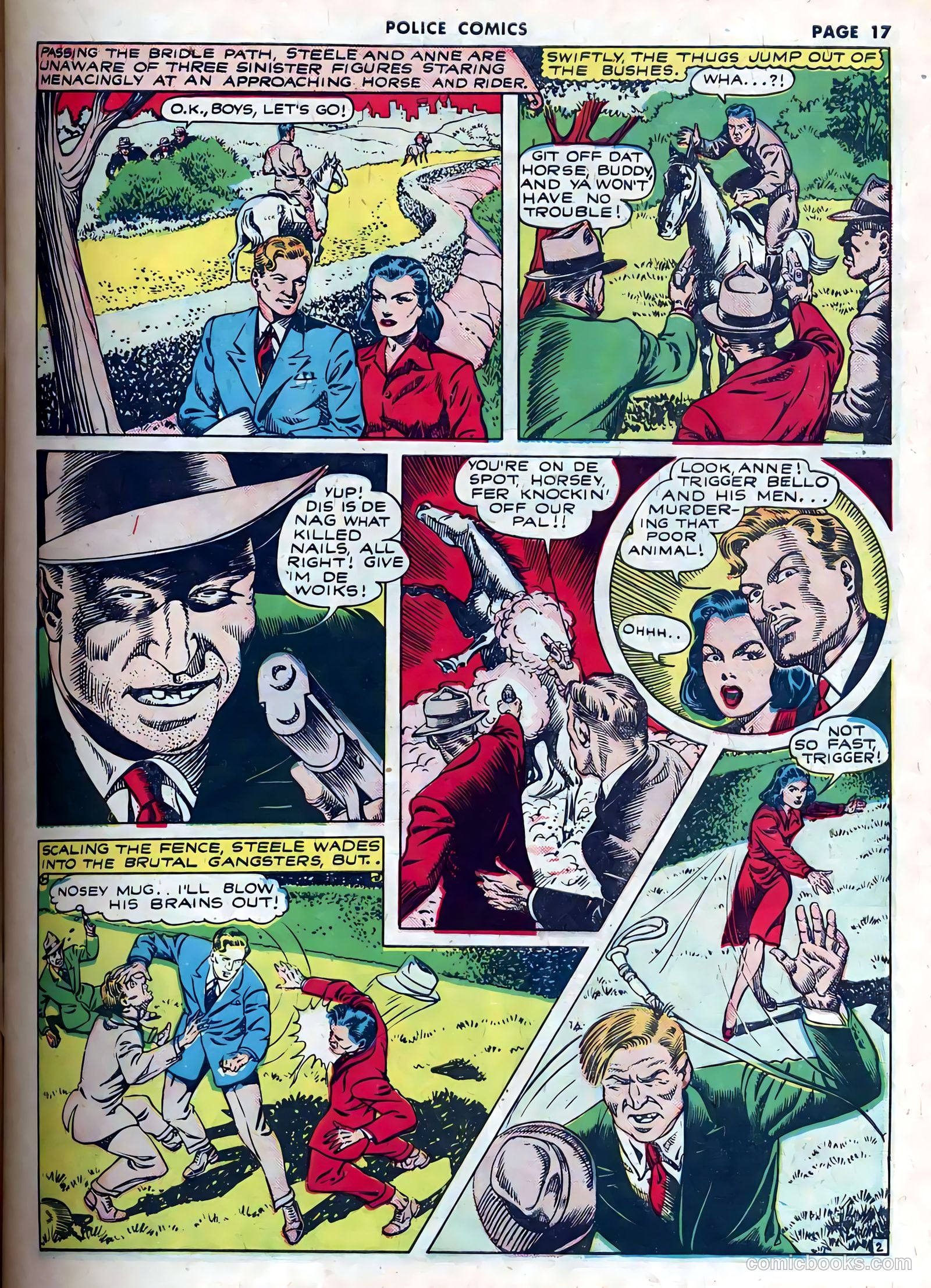 Police Comics #9 (1942) — page 21 of 75
