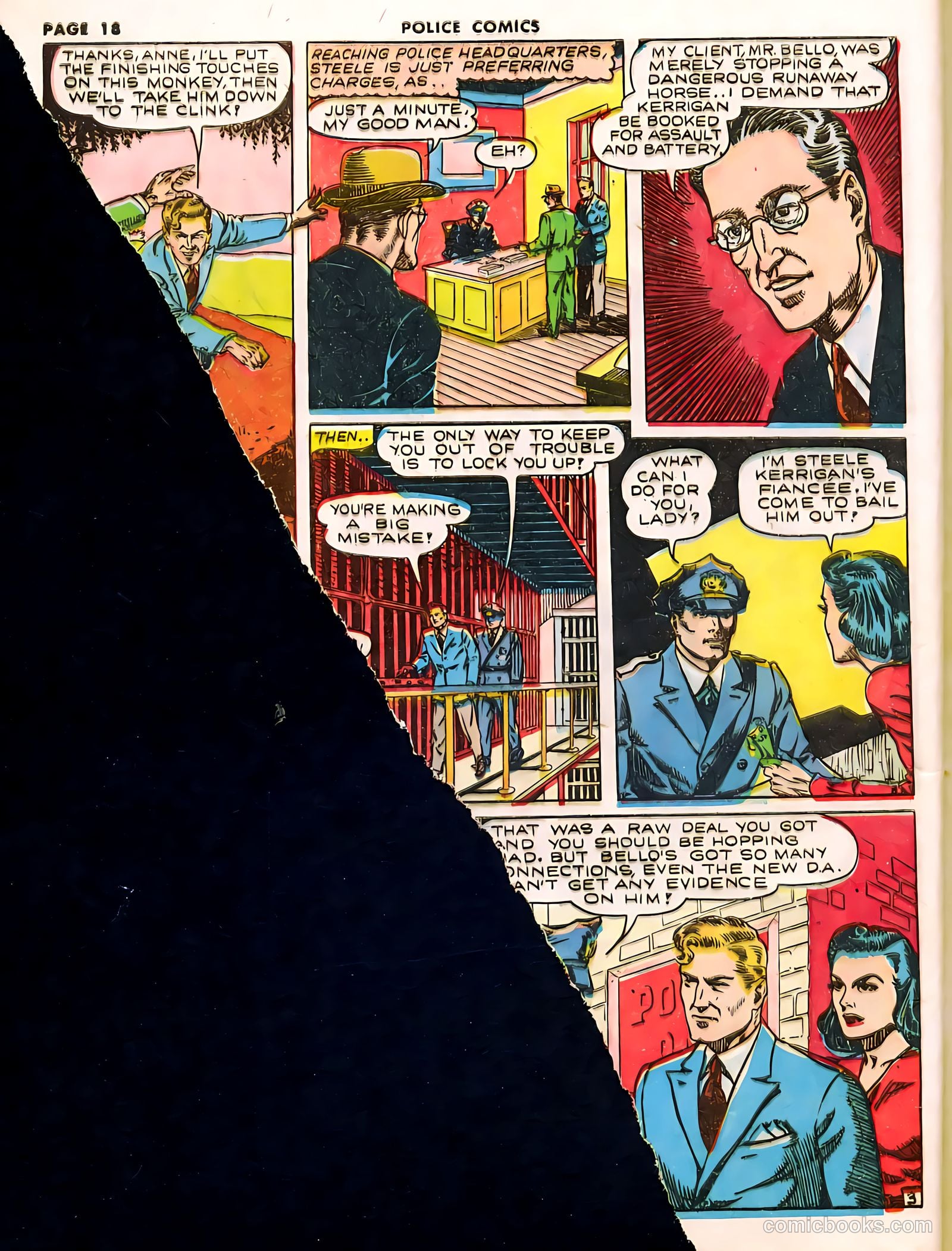 Police Comics #9 (1942) — page 22 of 75