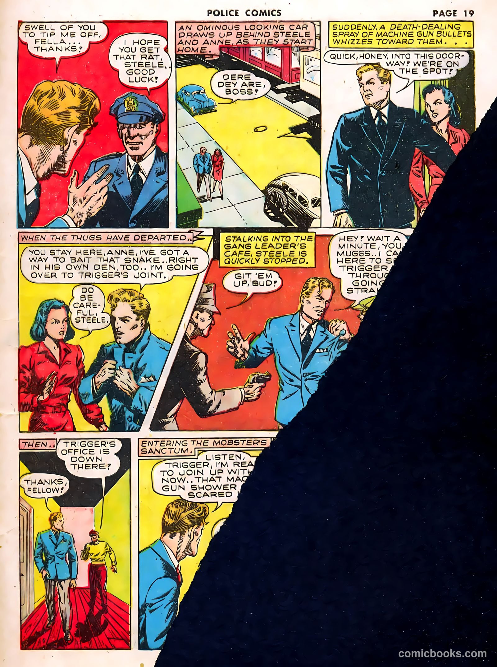 Police Comics #9 (1942) — page 24 of 75