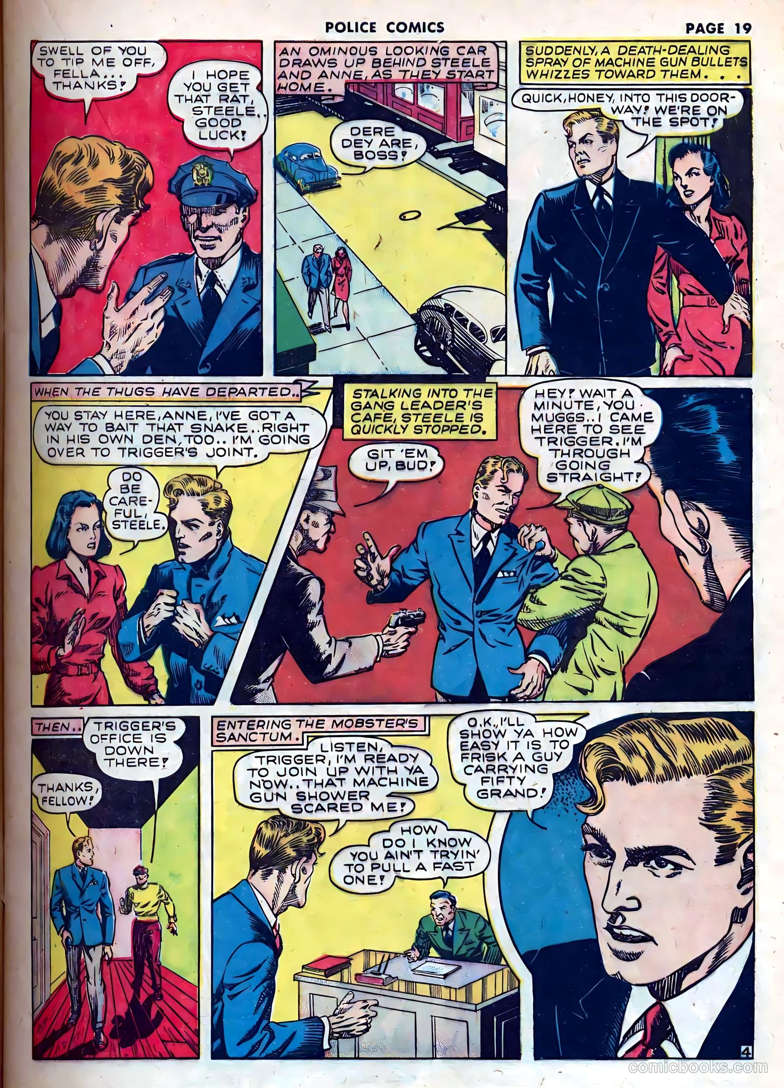 Police Comics #9 (1942) — page 25 of 75