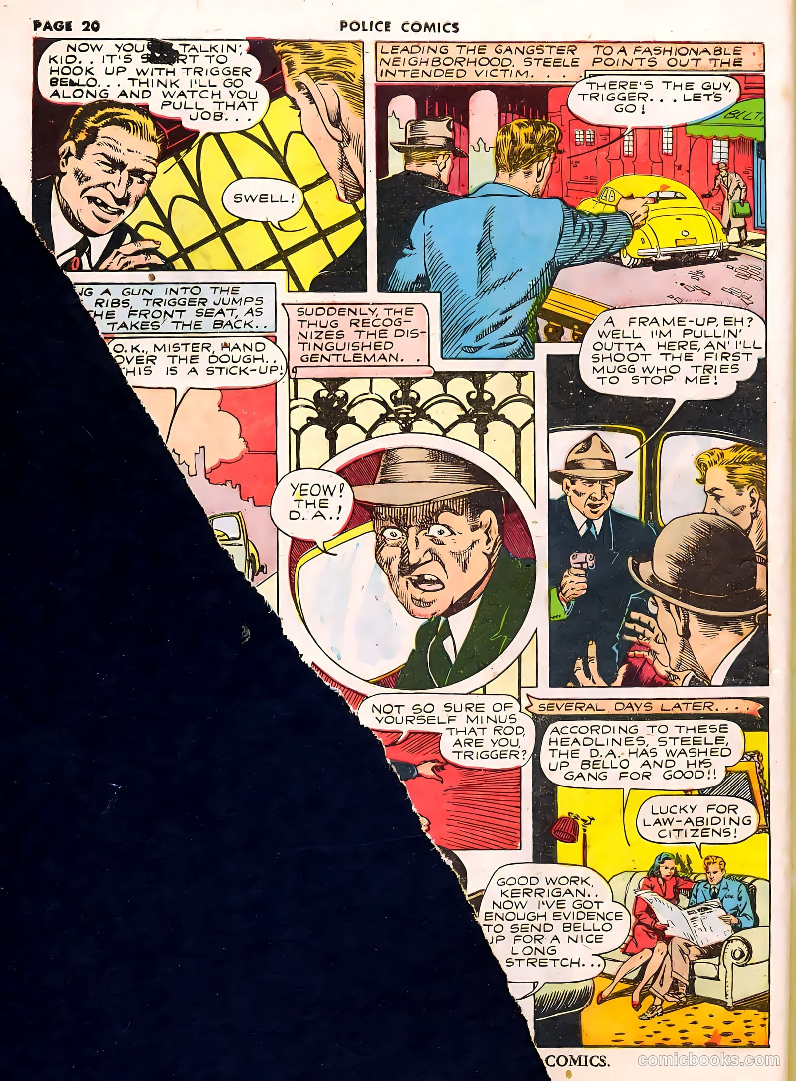 Police Comics #9 (1942) — page 26 of 75